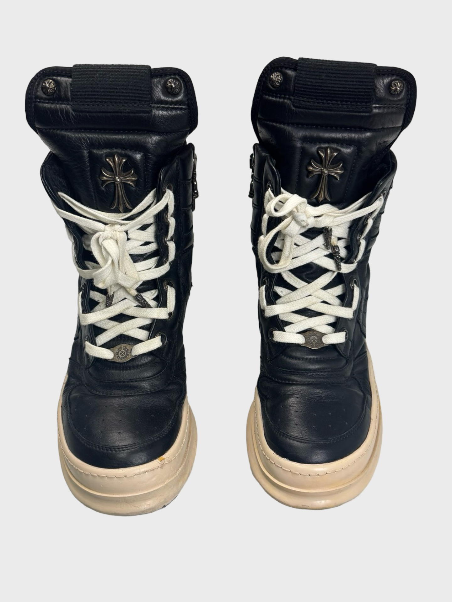 Rick Owens Chrome Hearts Dunks black SZ:42 – Bankofgrails