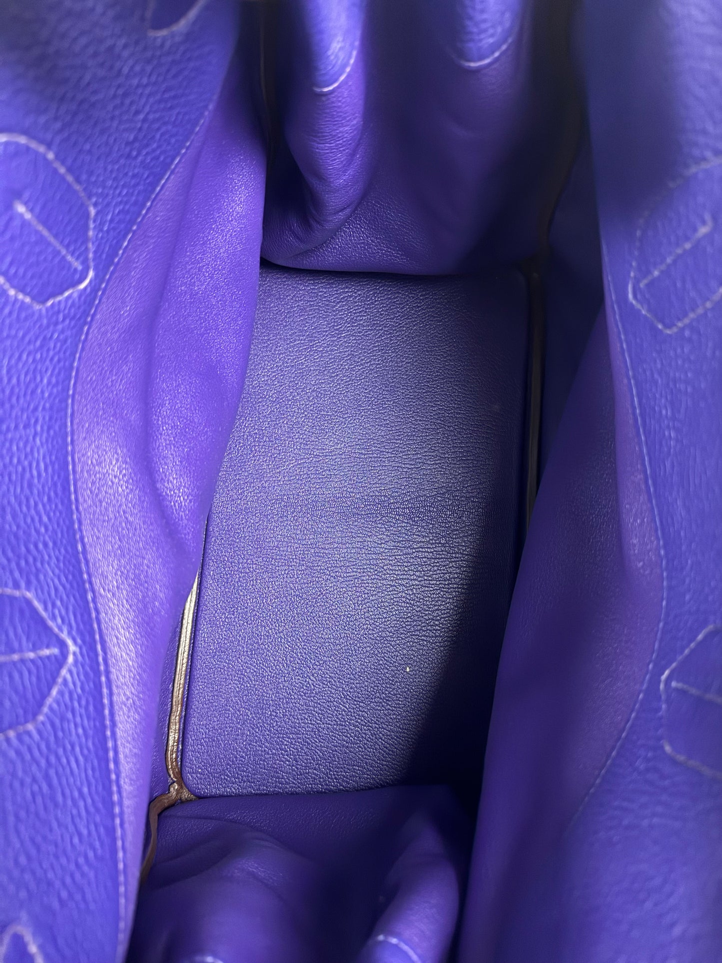 Hermès HAC 40 Birkin Bag Purple SZ:OS