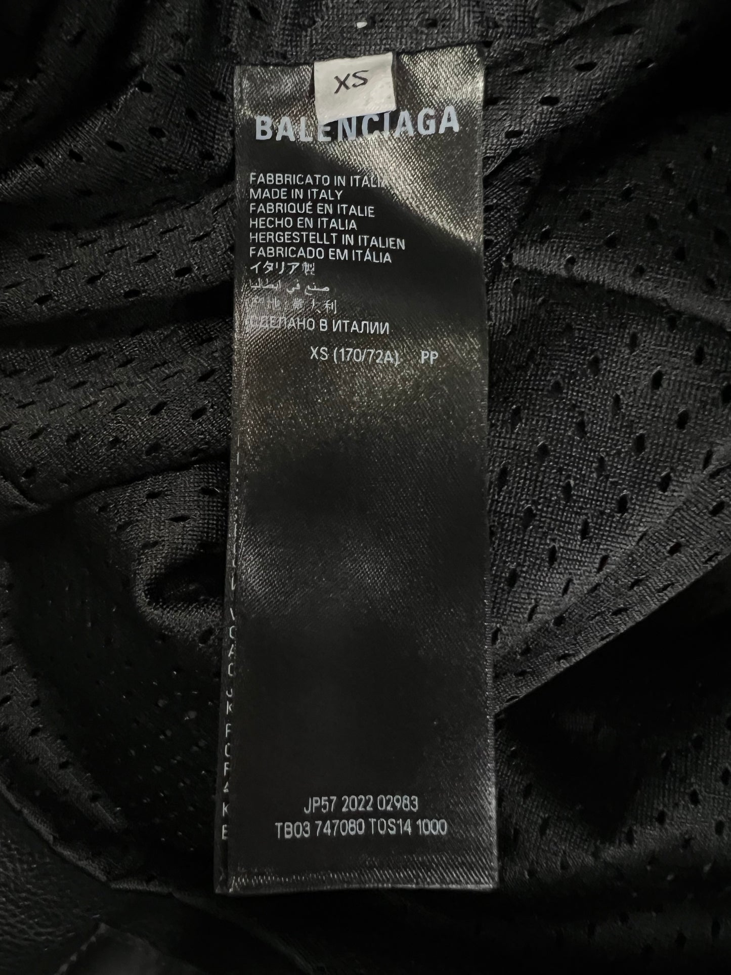 Balenciaga SS23 mudshow Moto Racing Leather Pants SZ:XS