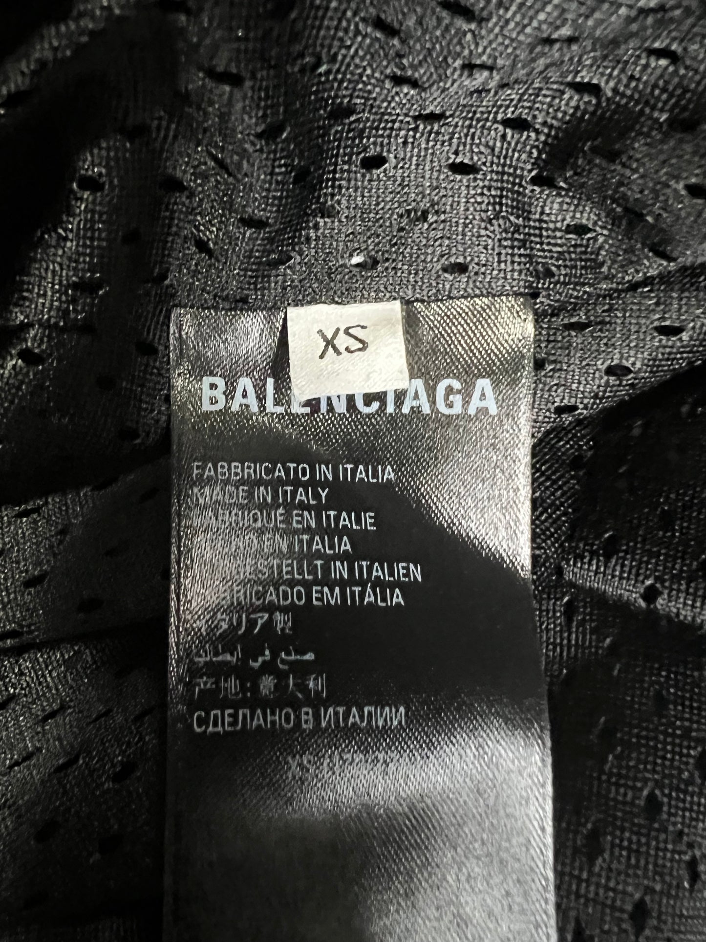 Balenciaga SS23 mudshow Moto Racing Leather Pants SZ:XS