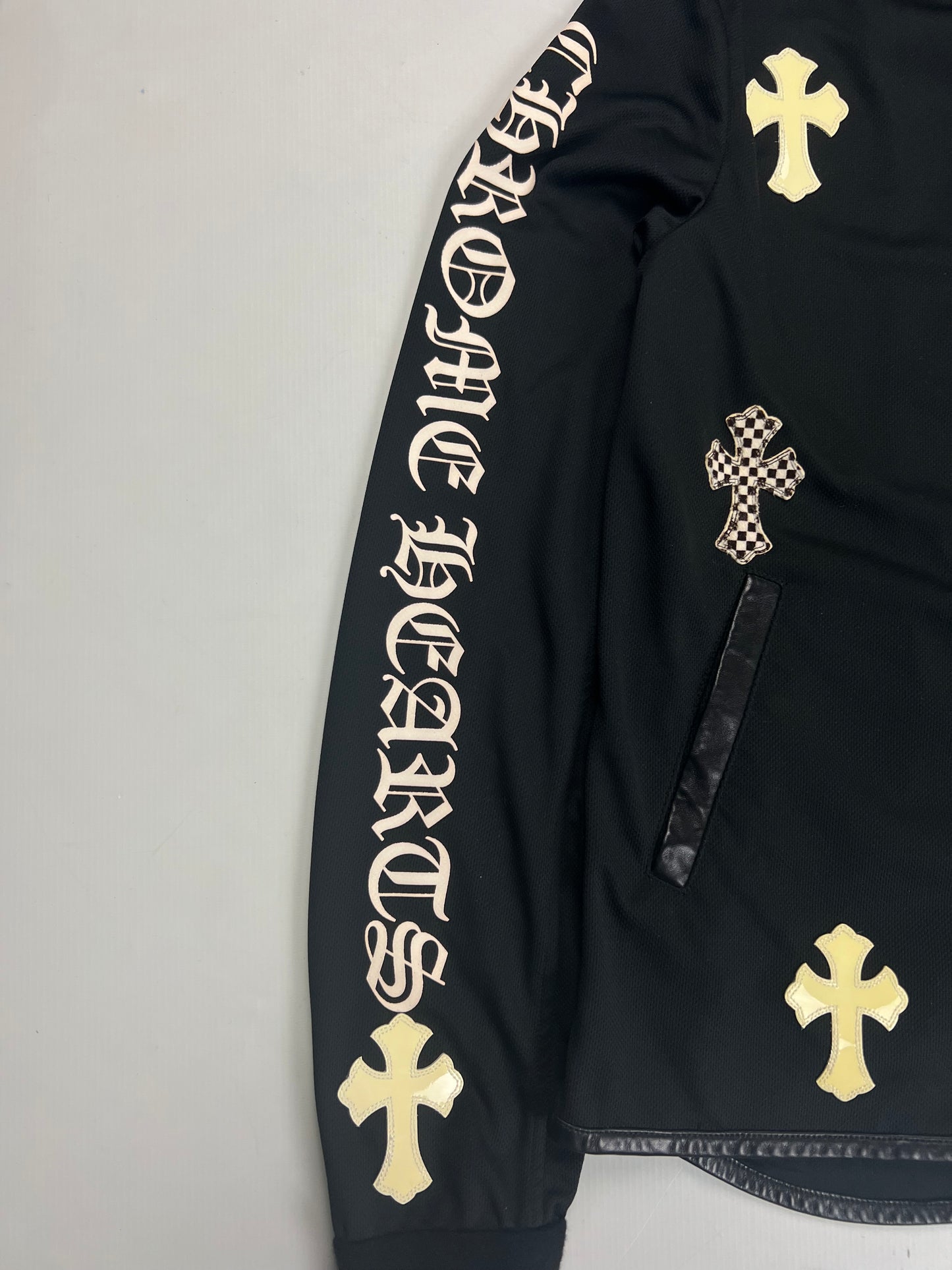 Chrome Hearts 1of1 Cross Patched Tracksuit Jacket SZ:M