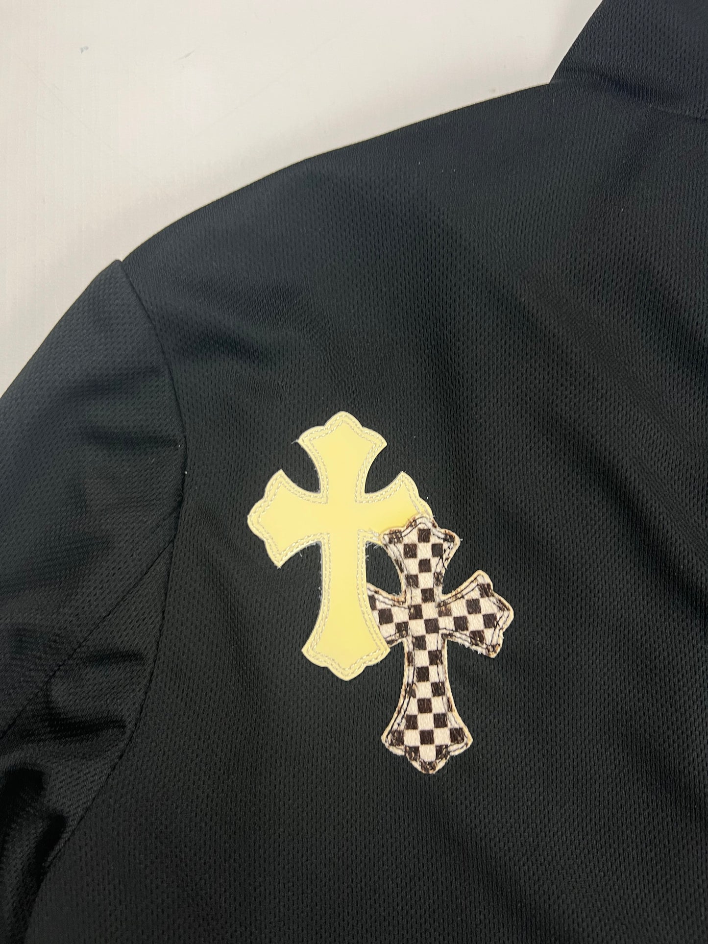 Chrome Hearts 1of1 Cross Patched Tracksuit Jacket SZ:M