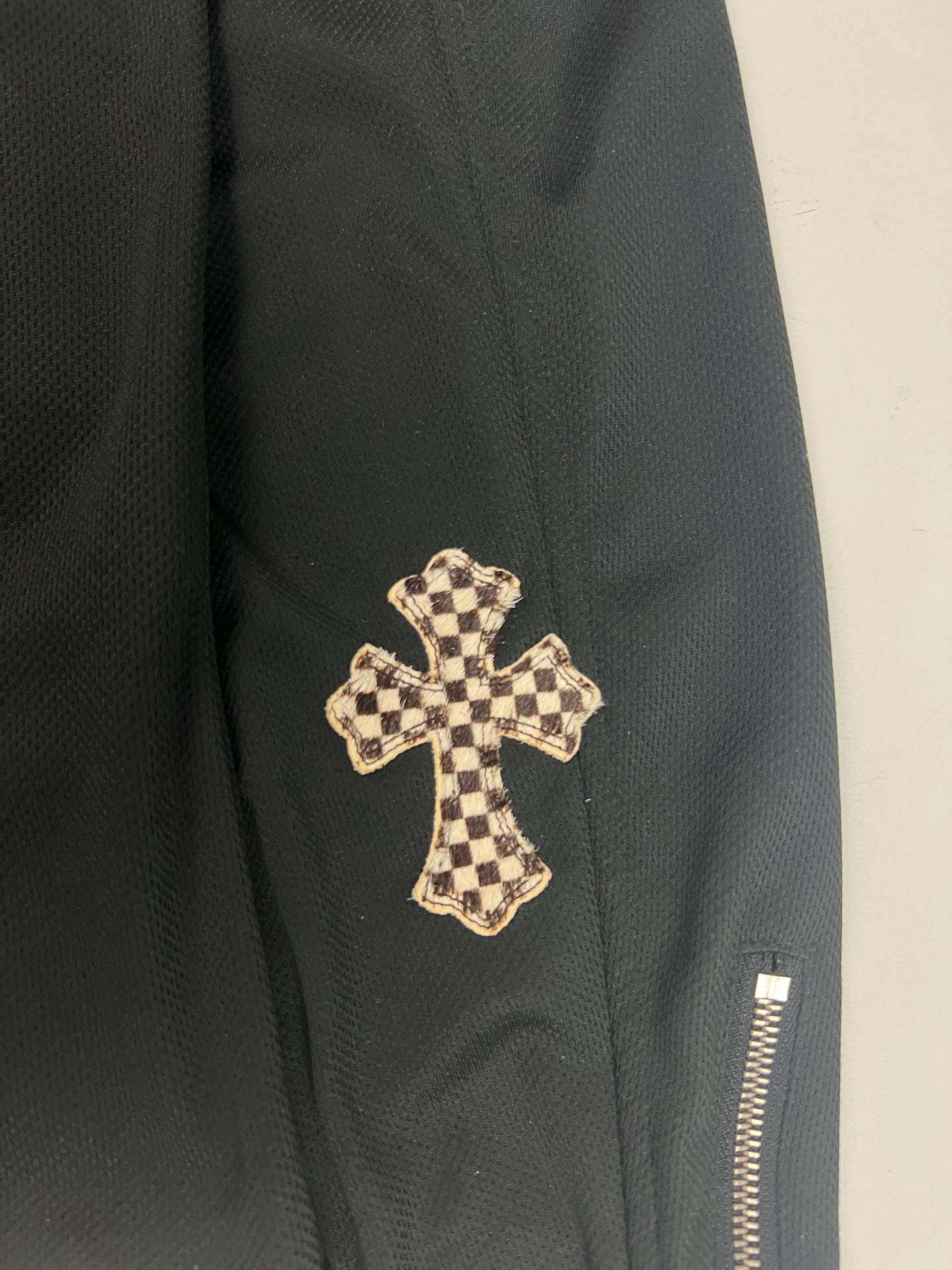 Chrome Hearts 1of1 Cross Patched Tracksuit Jacket SZ:M