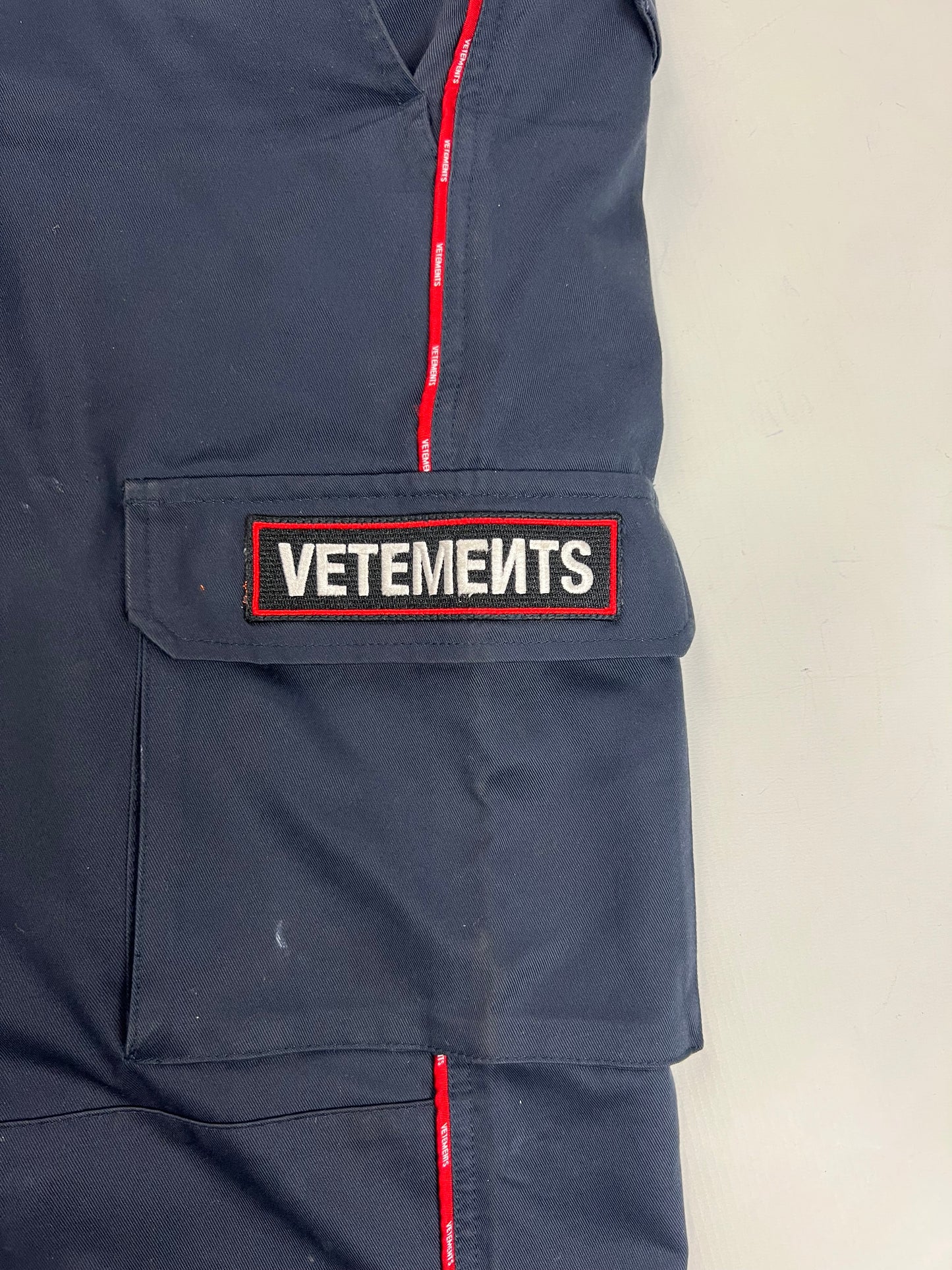 Vetements SS20 POLICE RUNWAY Pants Blue SZ:S