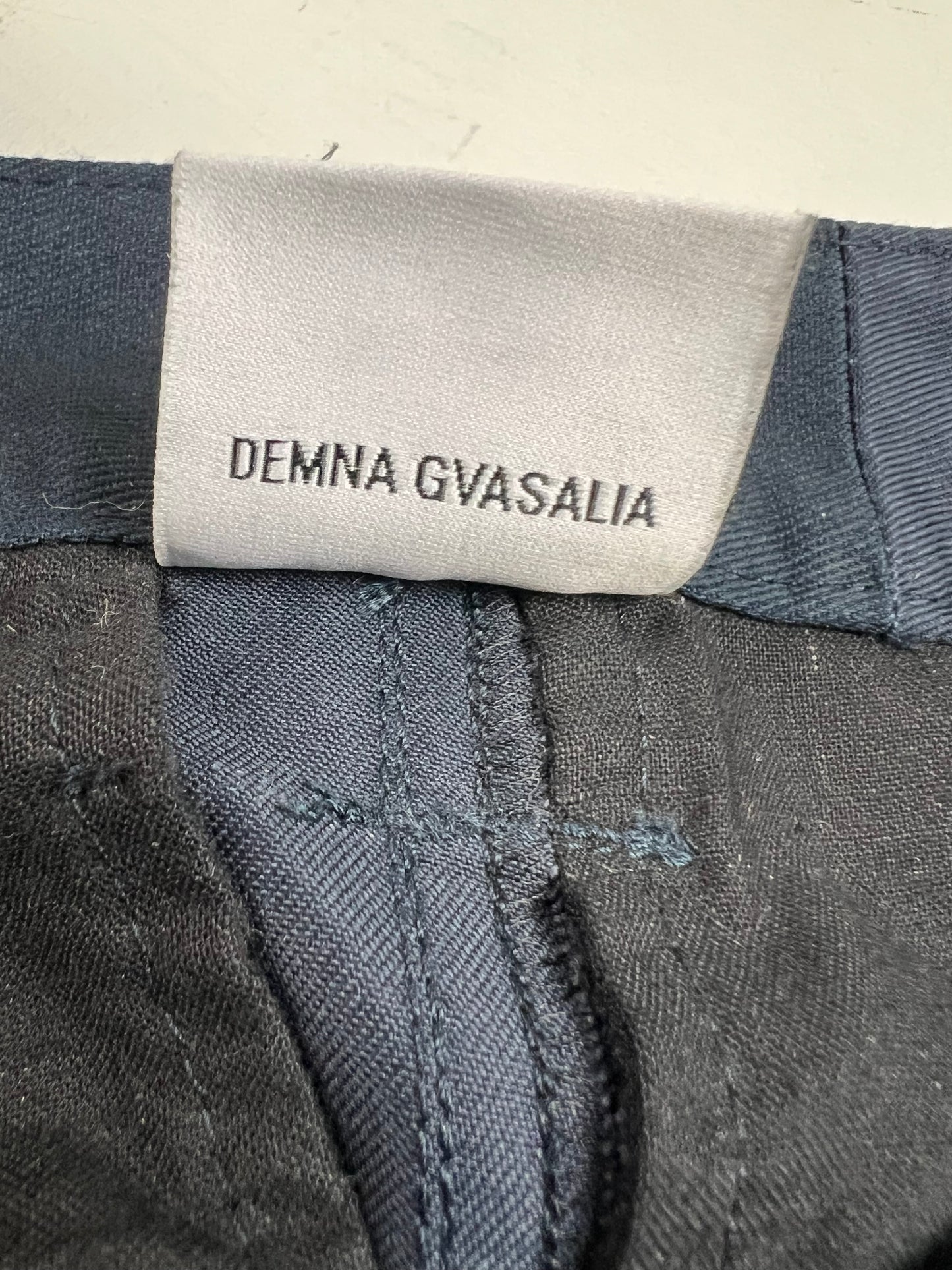 Vetements SS20 POLICE RUNWAY Pants Blue SZ:S