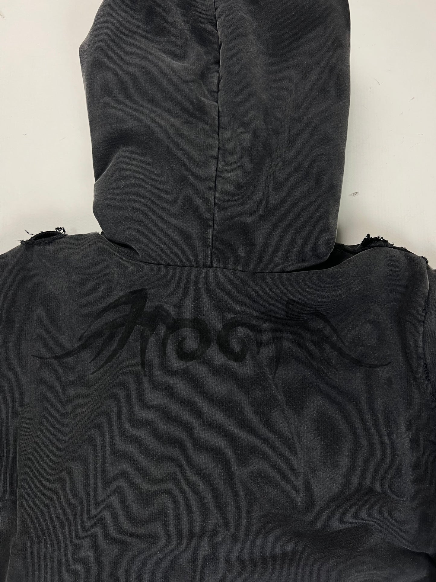Balenciaga Zip-up Hoodie black SZ:L