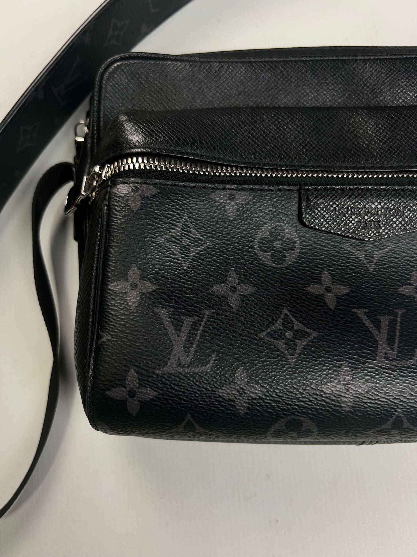 Louis Vuitton outdoor messenger Bag PM Monogram Black SZ:OS