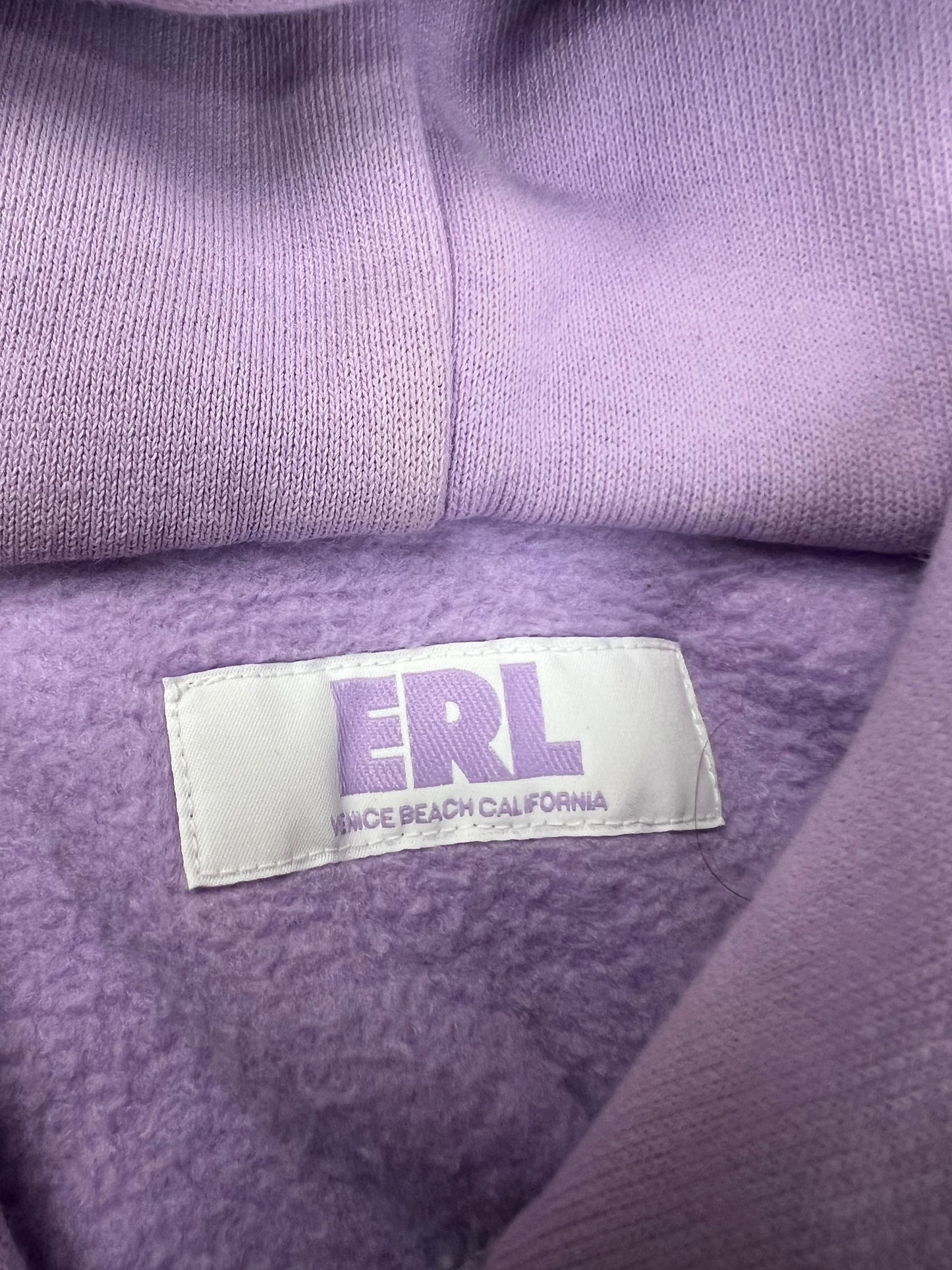 ERL Purple/ Pink Hoodie SZ:L