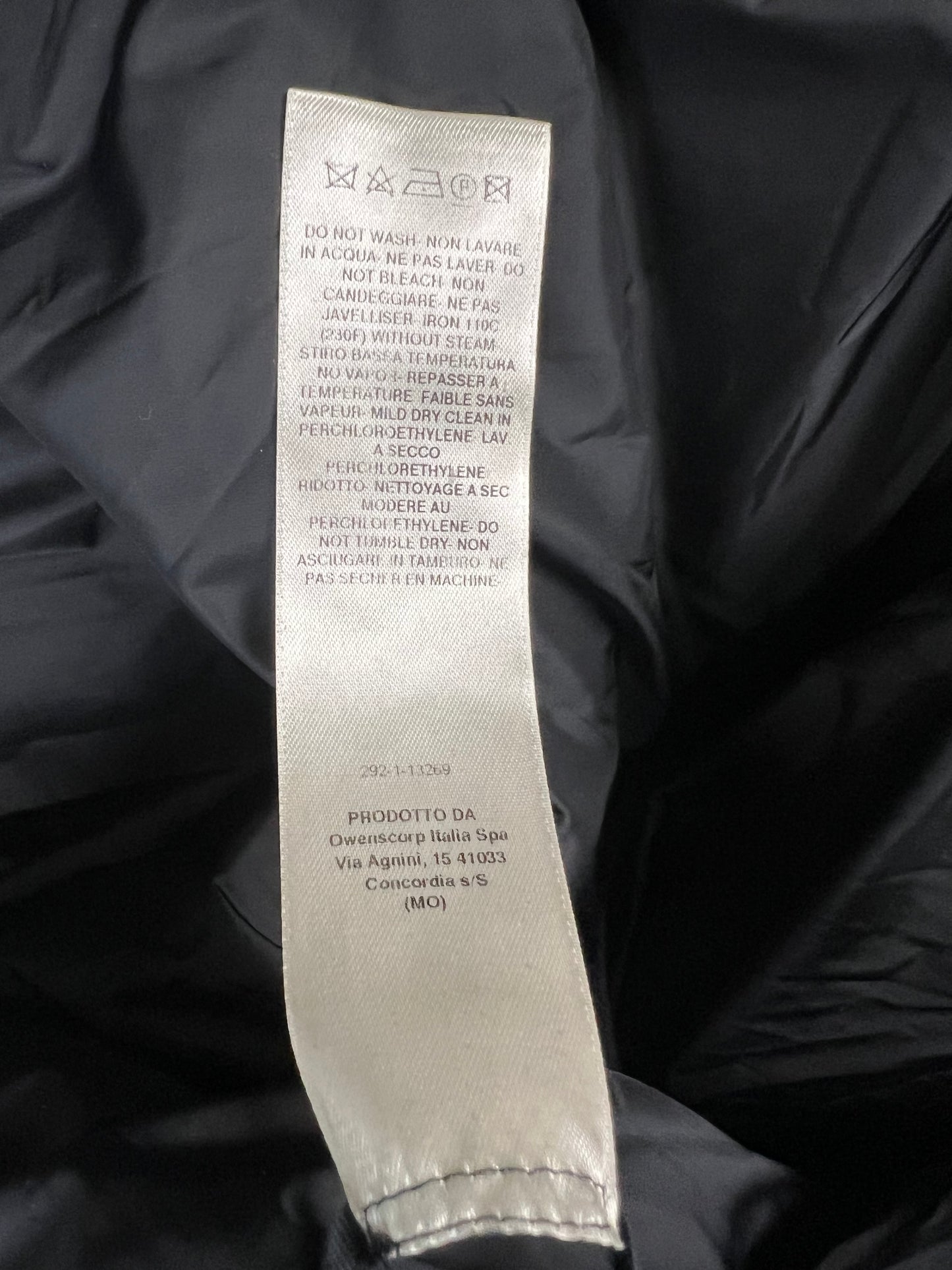 Rick Owens AW19 RUNWAY LARRY PUFFER Jacket SZ:38