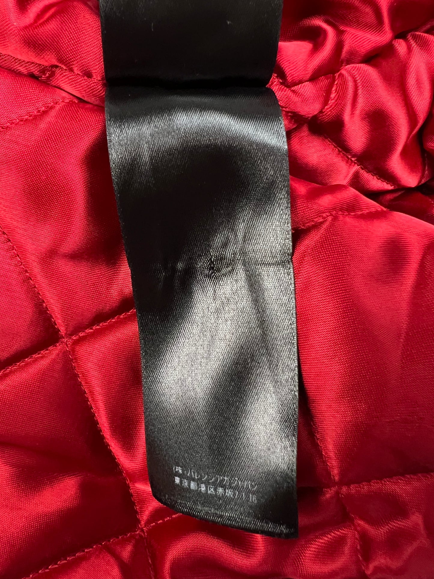 Balenciaga SS19 Runway Red AKIRA Leather Jacket SZ:32