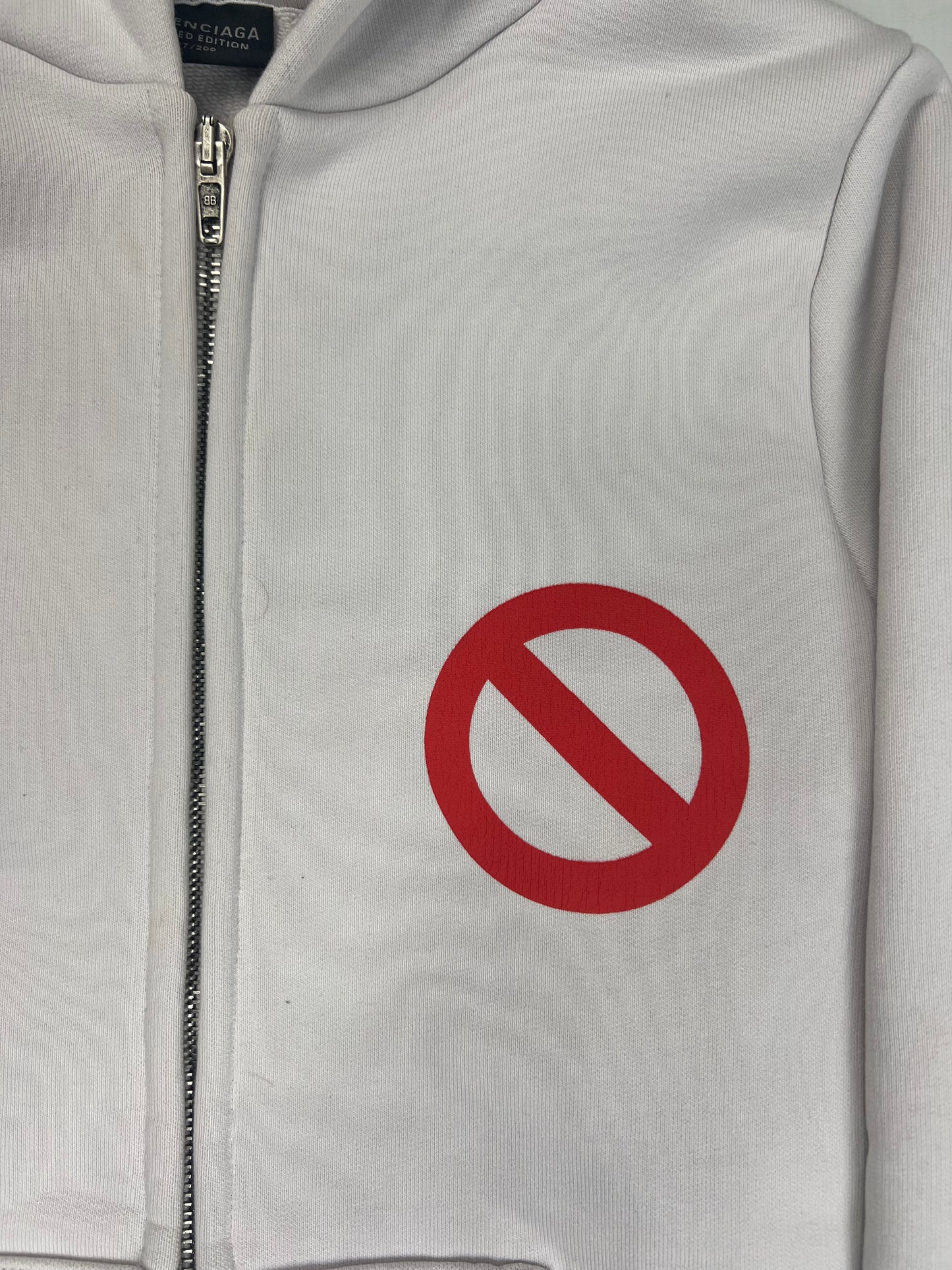 Balenciaga BFRND VIP Zip up Hoodie SZ:XS
