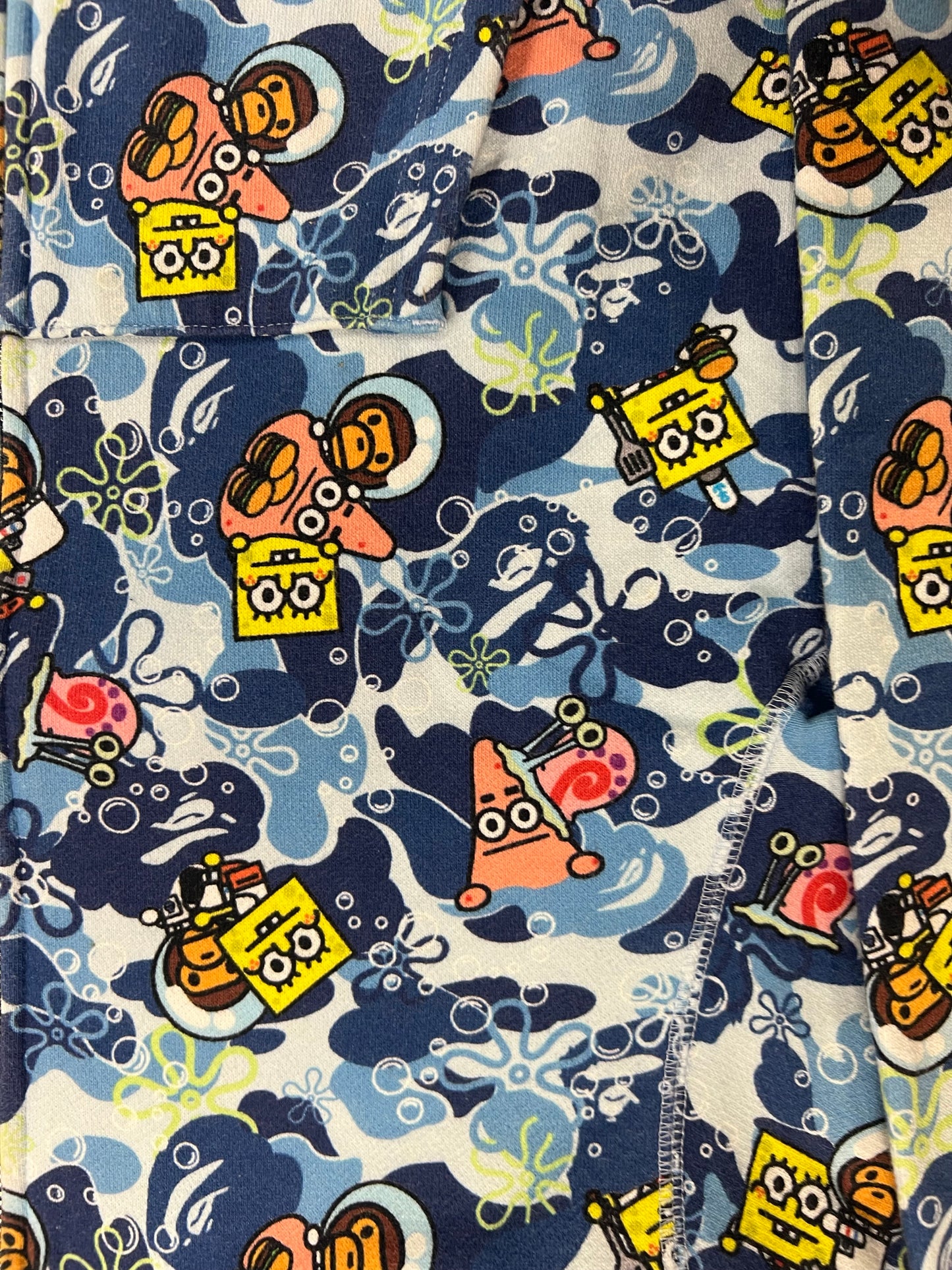 A Bathing Ape x Spongebob Zip-up Hoodie SZ:M