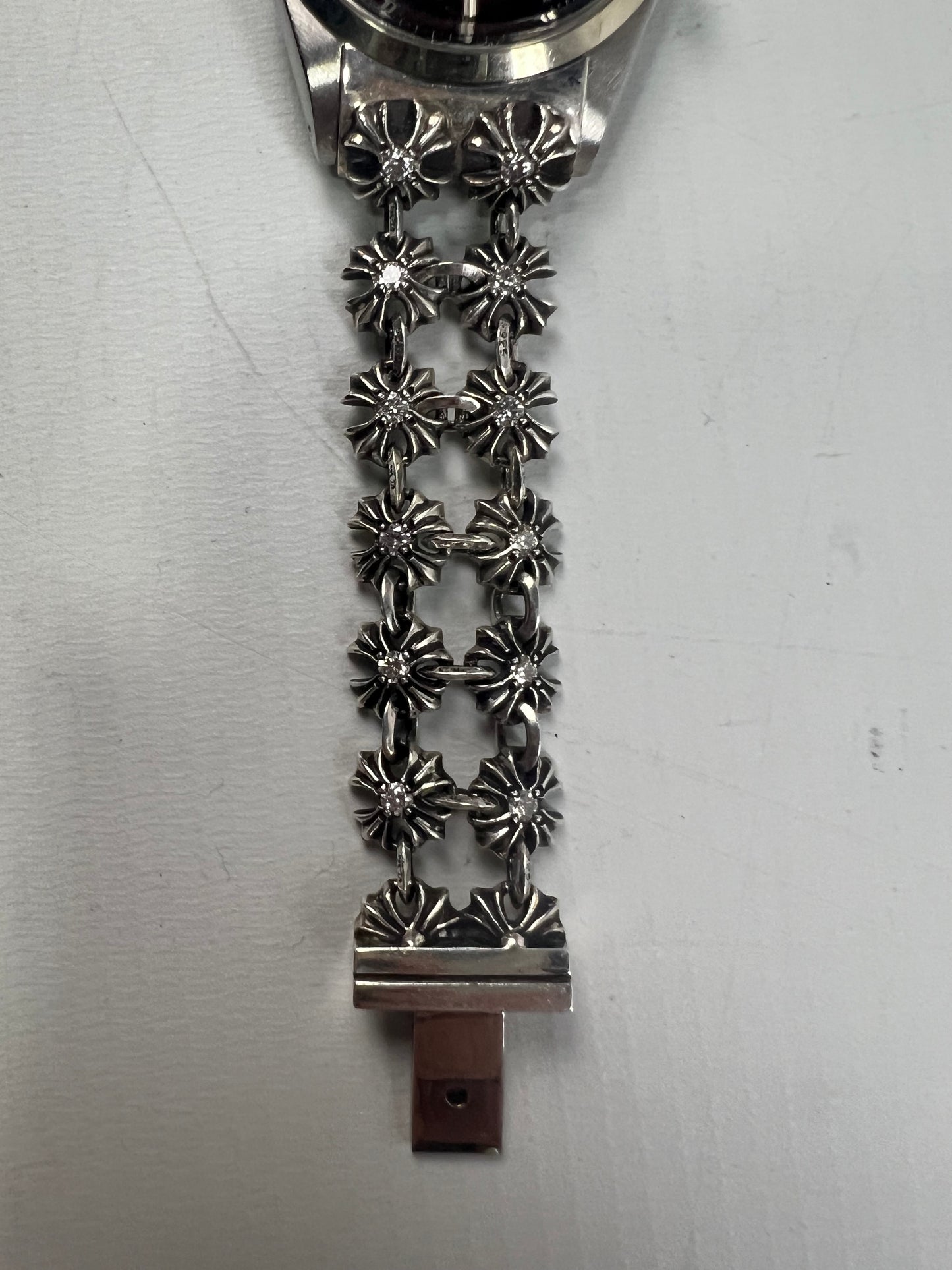 Chrome Hearts x Rolex Oyster Datejust diamonds SZ:OS