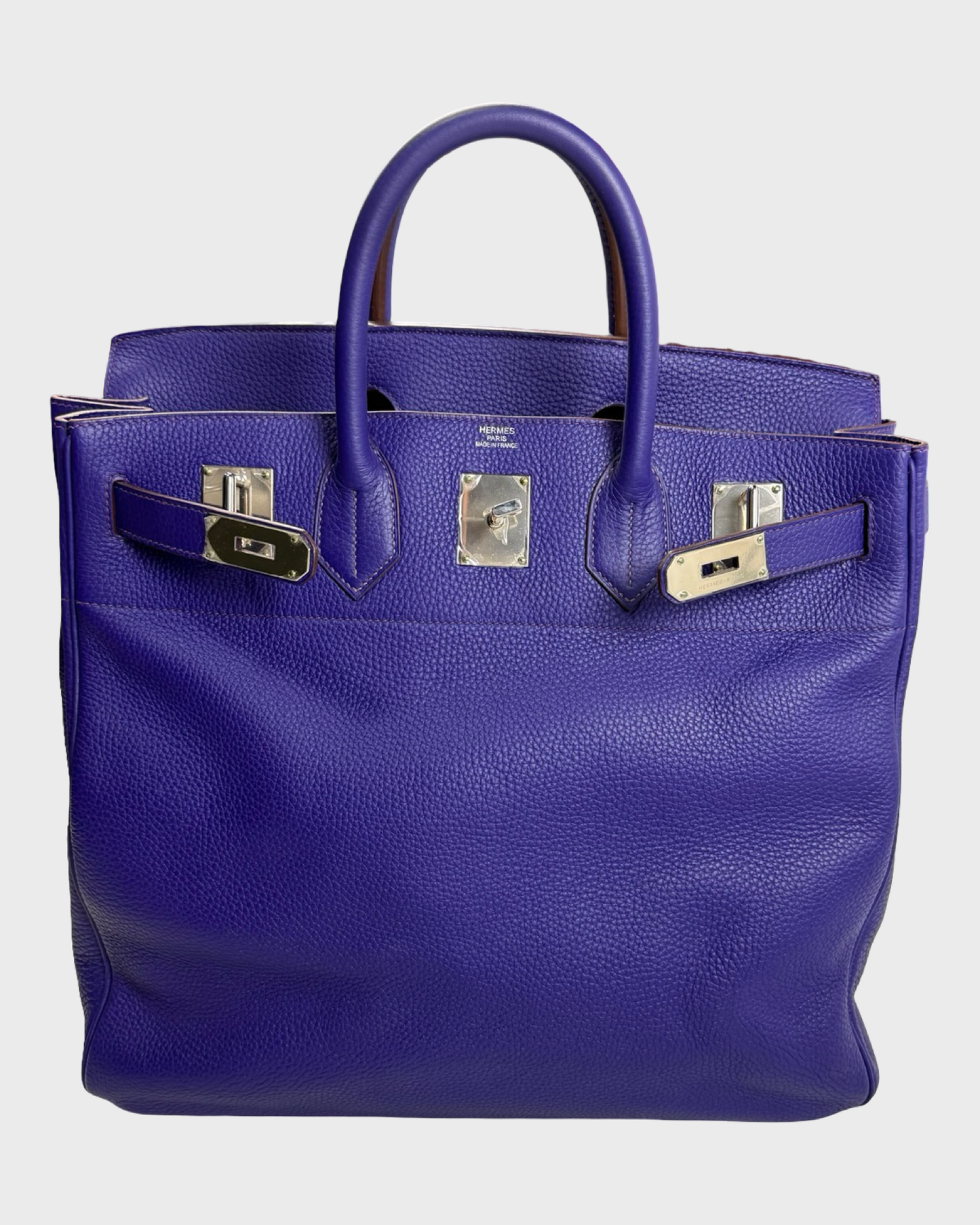 Hermès HAC 40 Birkin Bag Purple SZ:OS