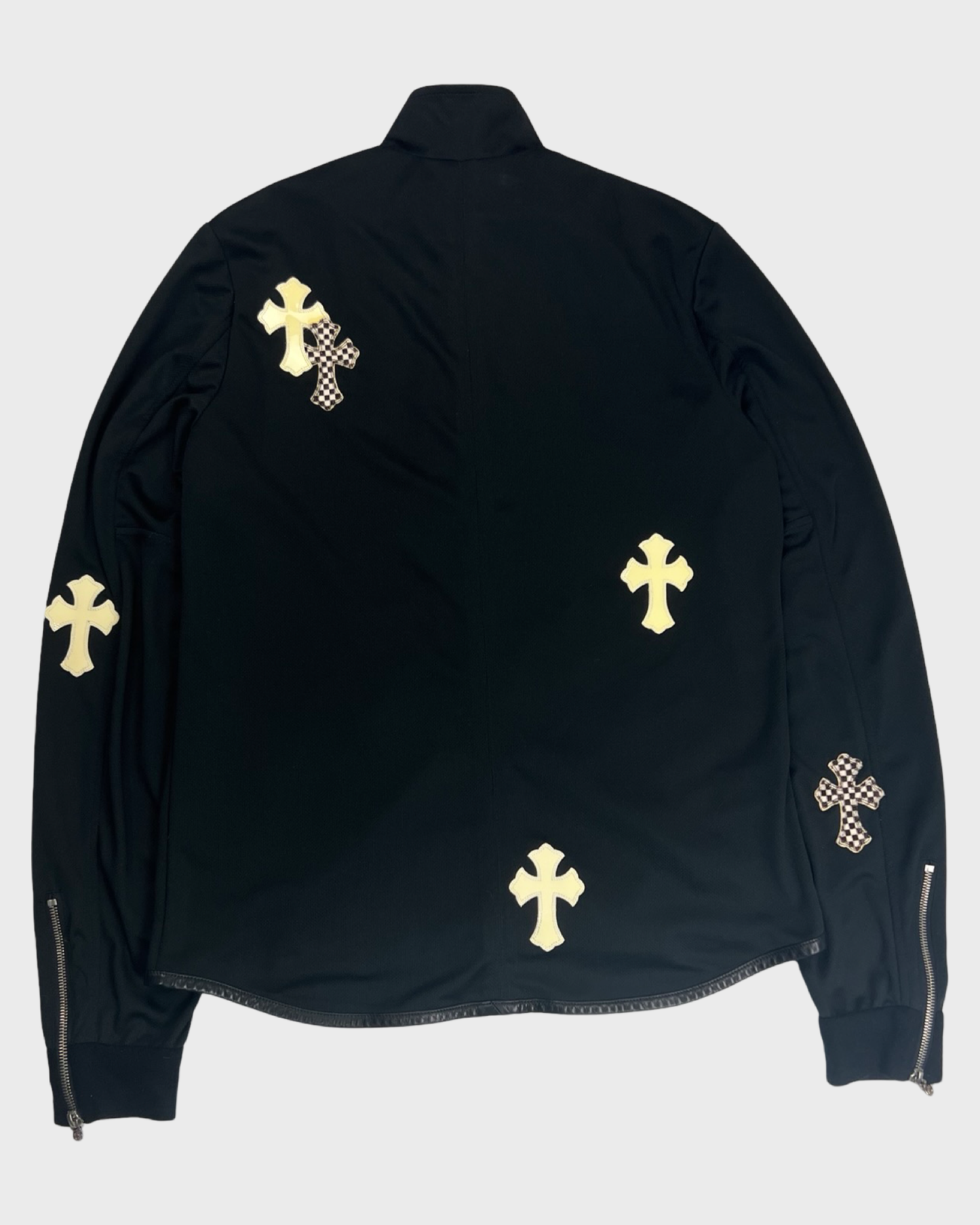 Chrome Hearts 1of1 Cross Patched Tracksuit Jacket SZ:M