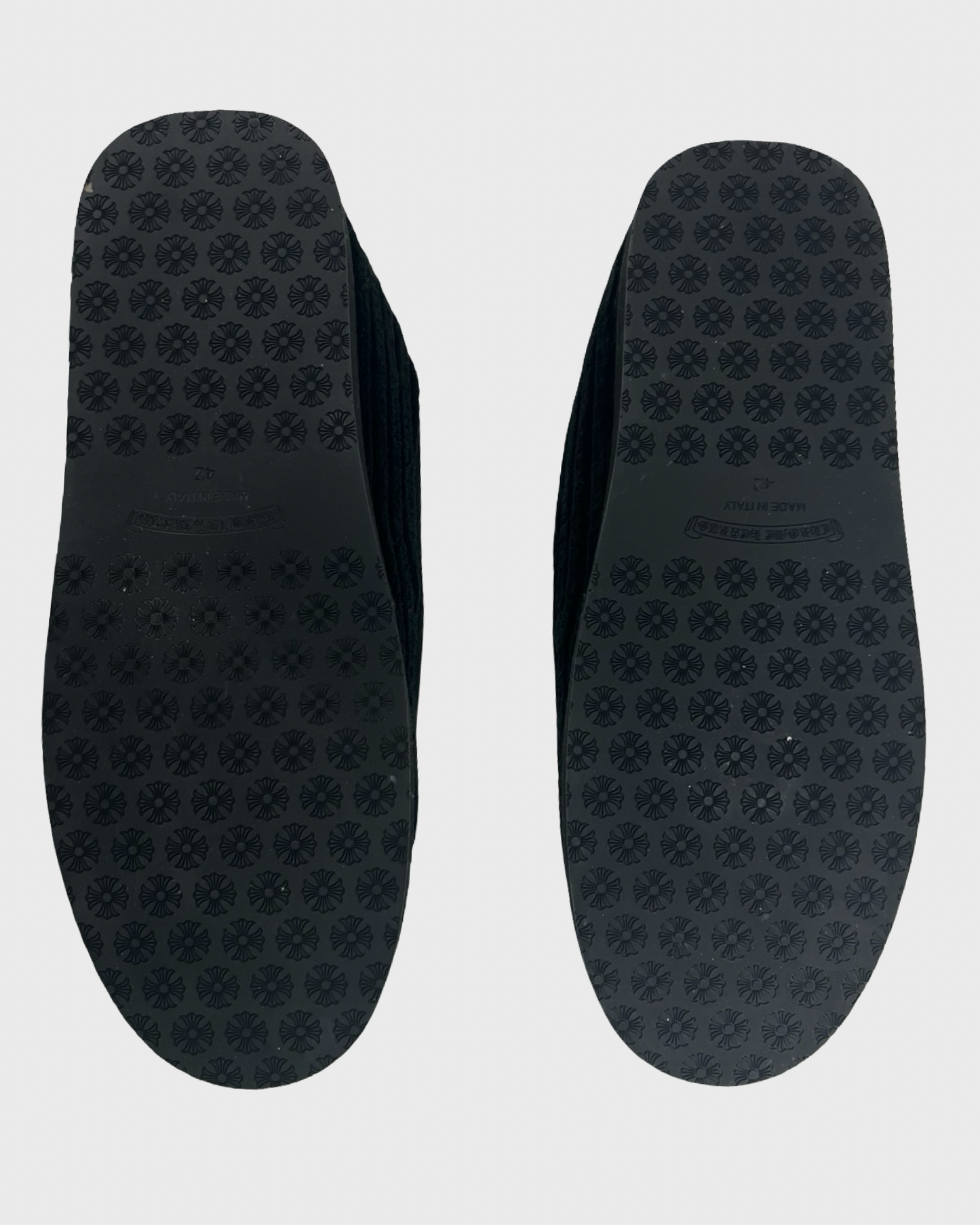 Chrome Hearts cord Slippers mules SZ:42