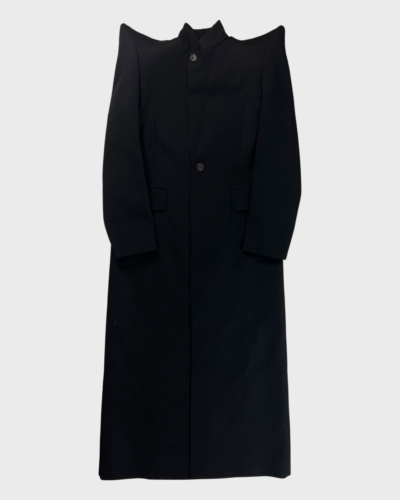 Balenciaga AW20 pagoda demon shoulder Coat SZ:36 – Bankofgrails