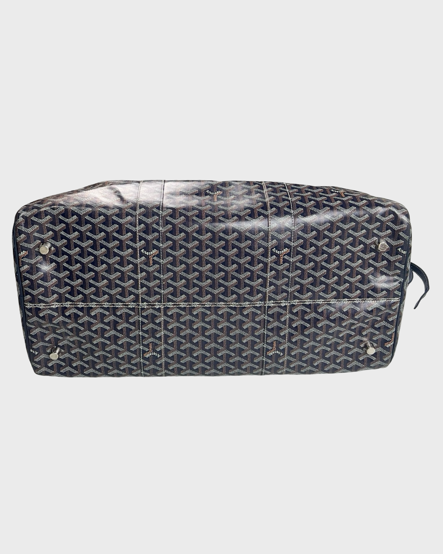 Goyard BOSTON 50 Travel Bag navy Blue SZ:OS