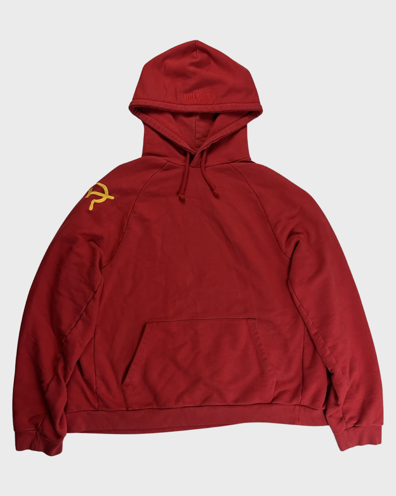 Vetements shop communist hoodie