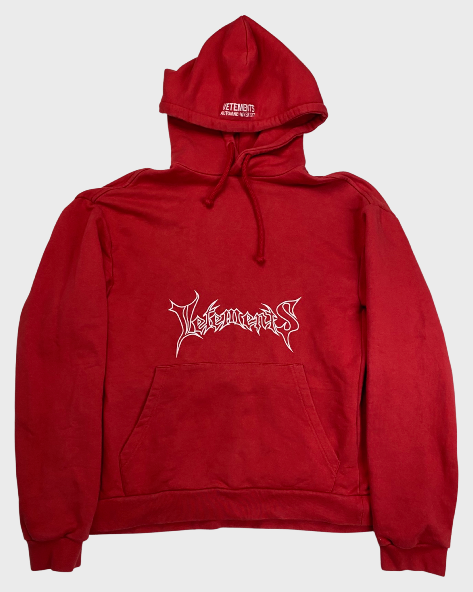 Vetements online metal hoodie