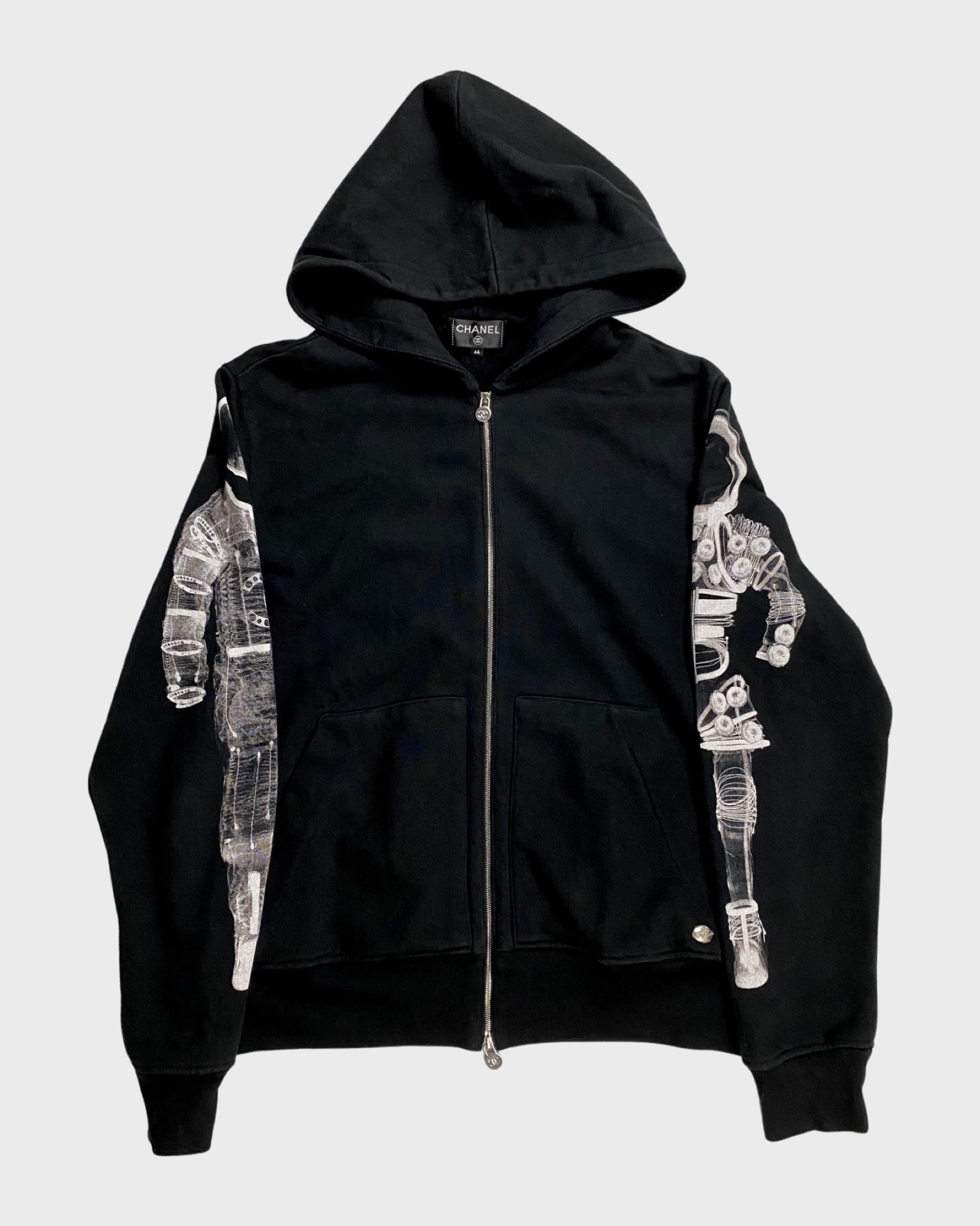 Chanel Astronaut Zip up Hoodie SZ 44 Bankofgrails