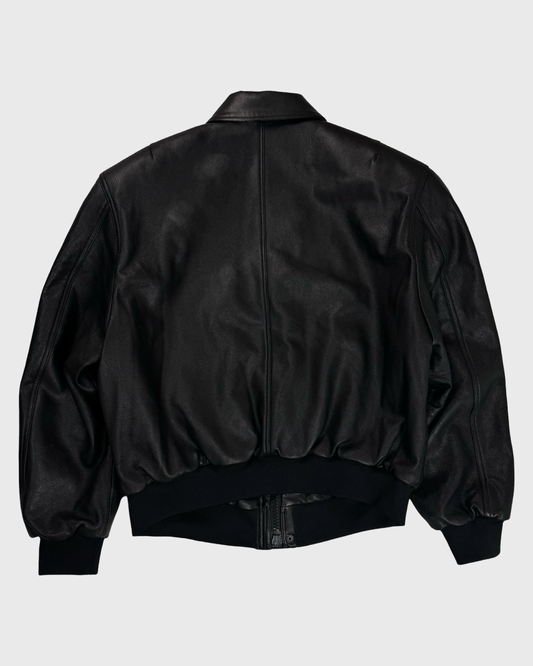 Balenciaga TAXI SPORTY B LEATHER JACKET BLOUSON SZ:XS