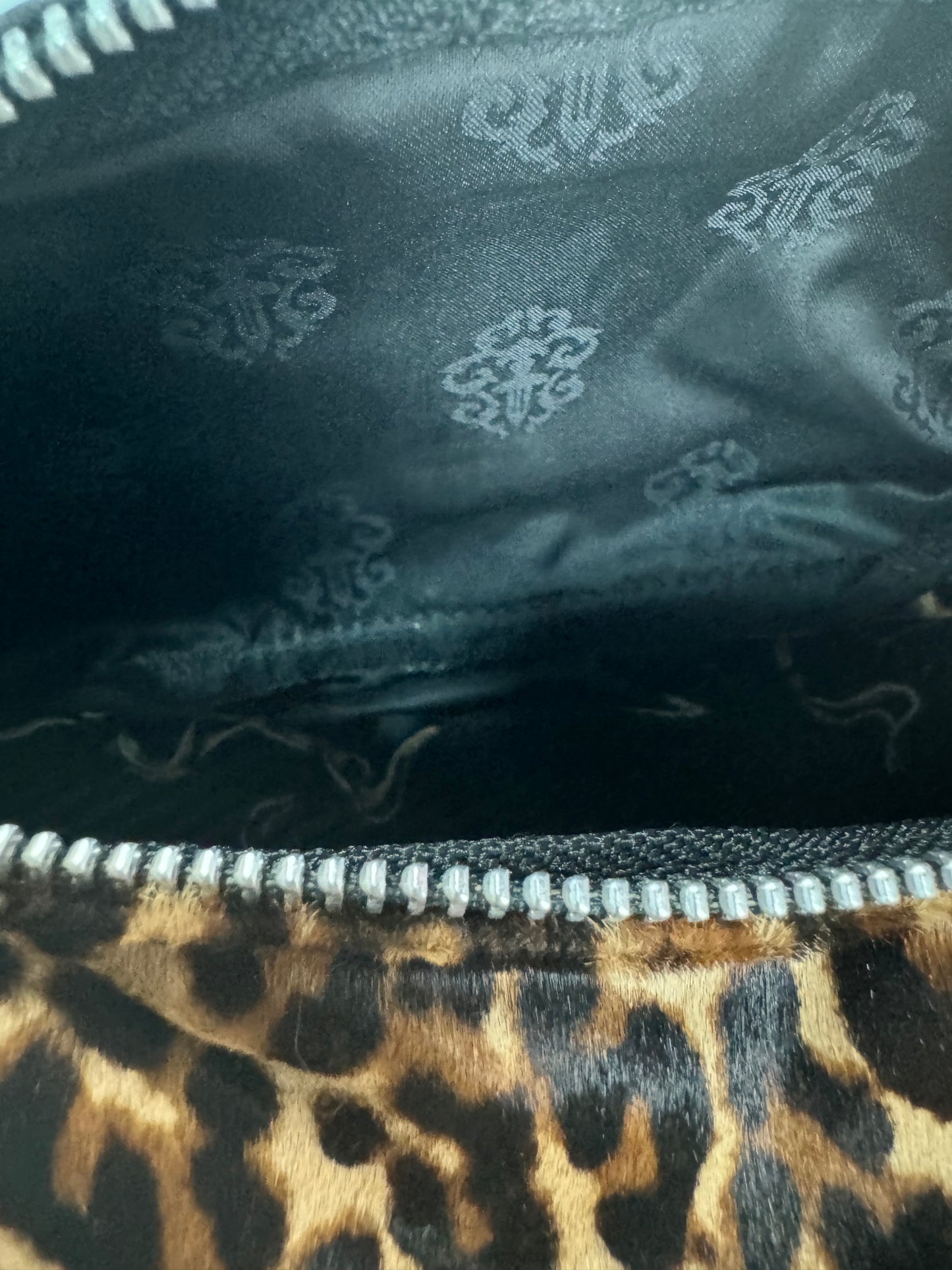 Chrome Hearts VIP Leopard pattern ponyhair snat bag SZ:OS