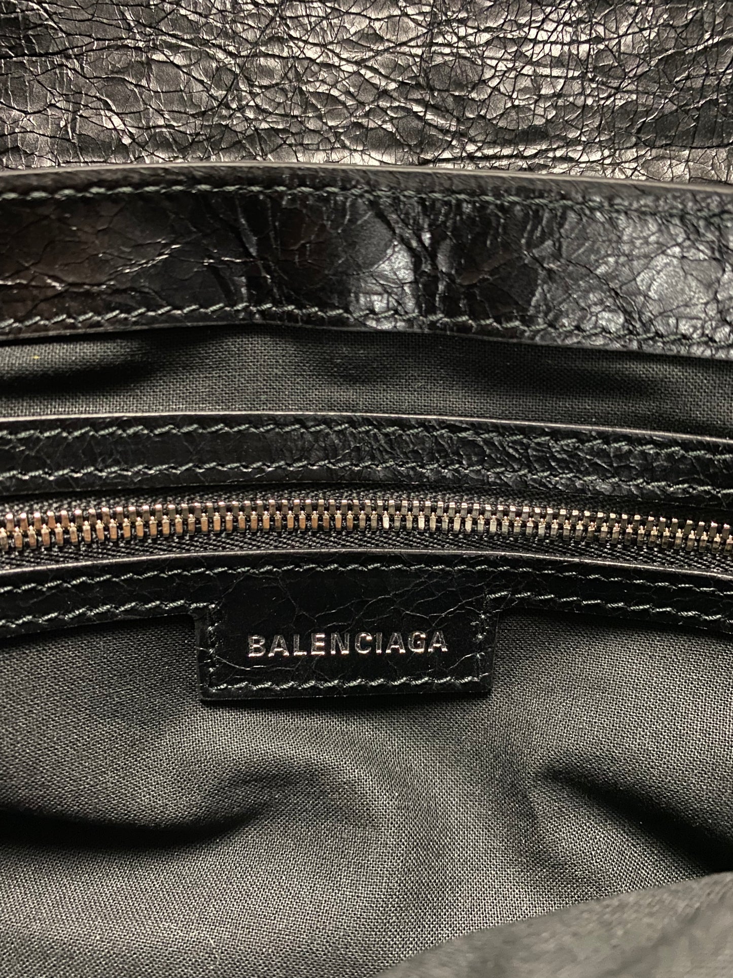 Balenciaga rectangle "men’s“ le cagole bag in black SZ:OS