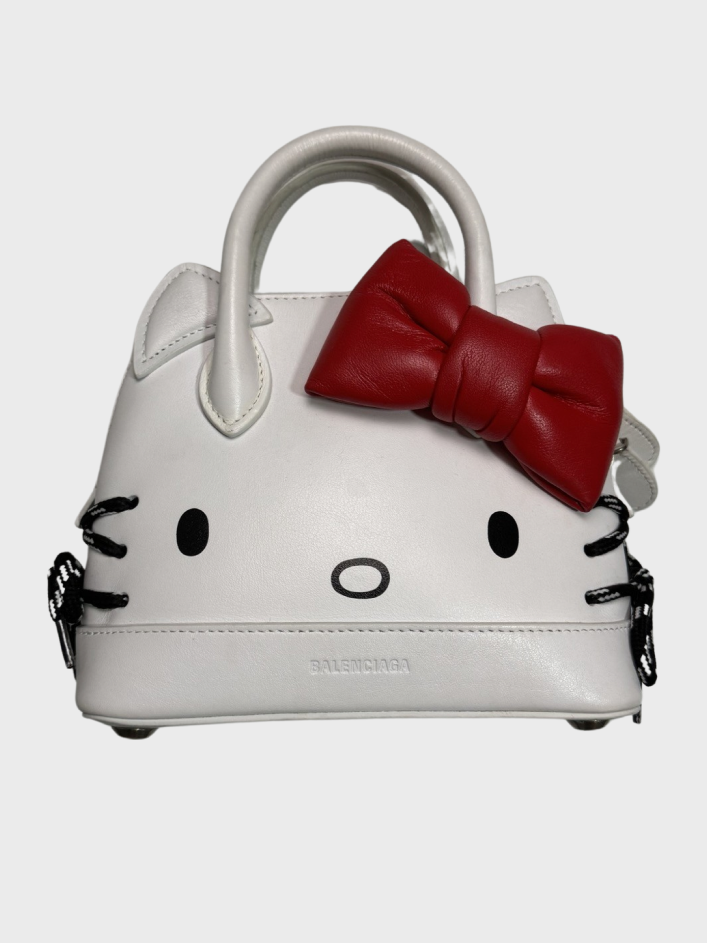 Balenciaga SS20 white hello kitty bag SZ:S