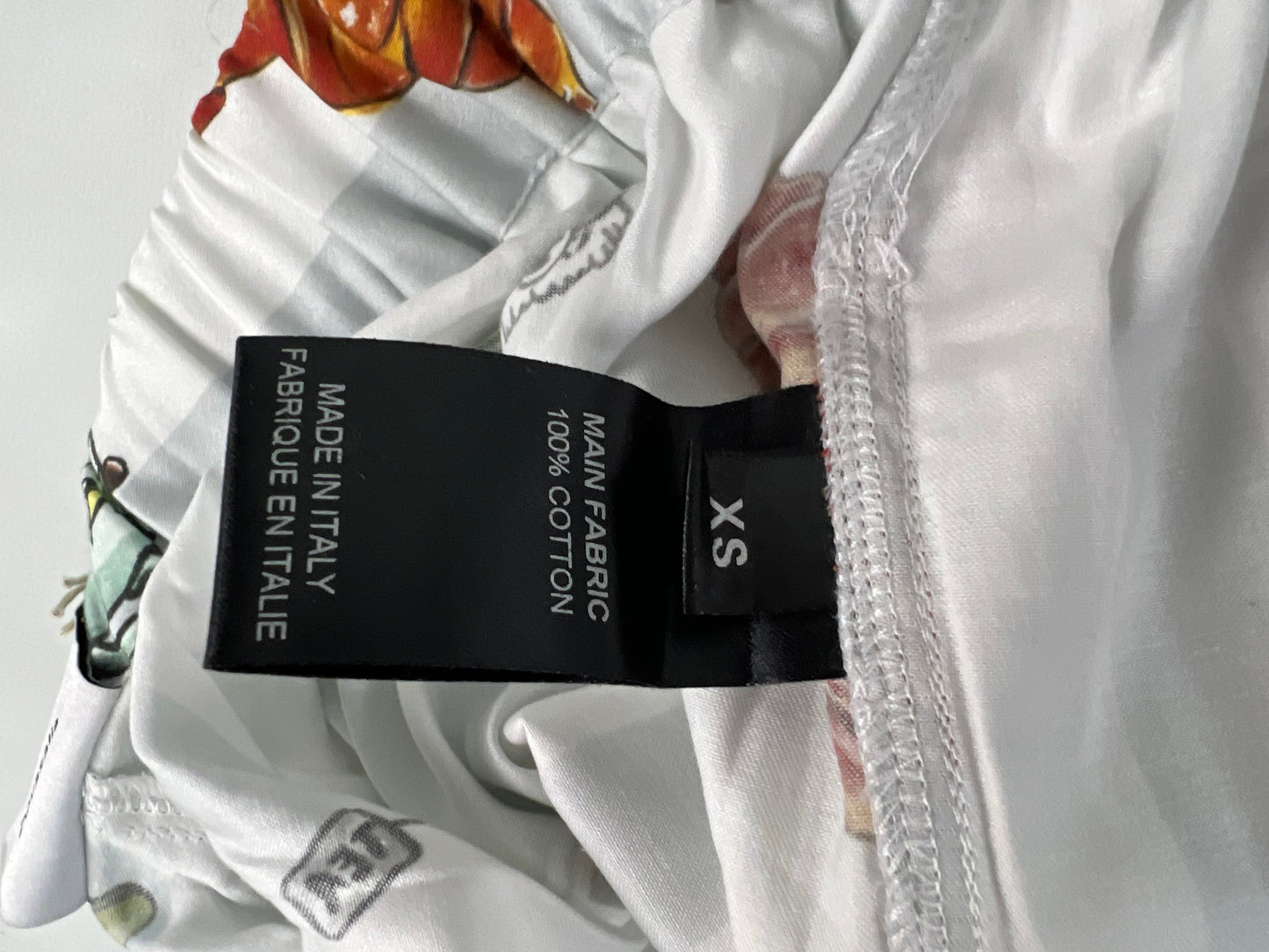 Vetements AW19 Pyjama runway breakfast pants in grey white SZ:XS|S