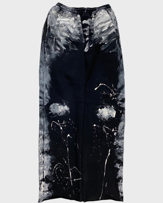 Balenciaga AW21 painter paint splatter sweatpants SZ:S