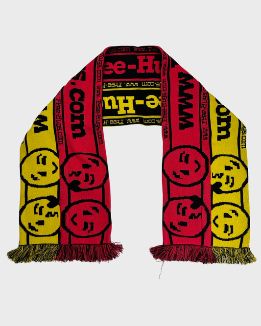 Vetements x Rebook AW17 runway Free-Hugs.com  emoji double Scarf SZ:OS