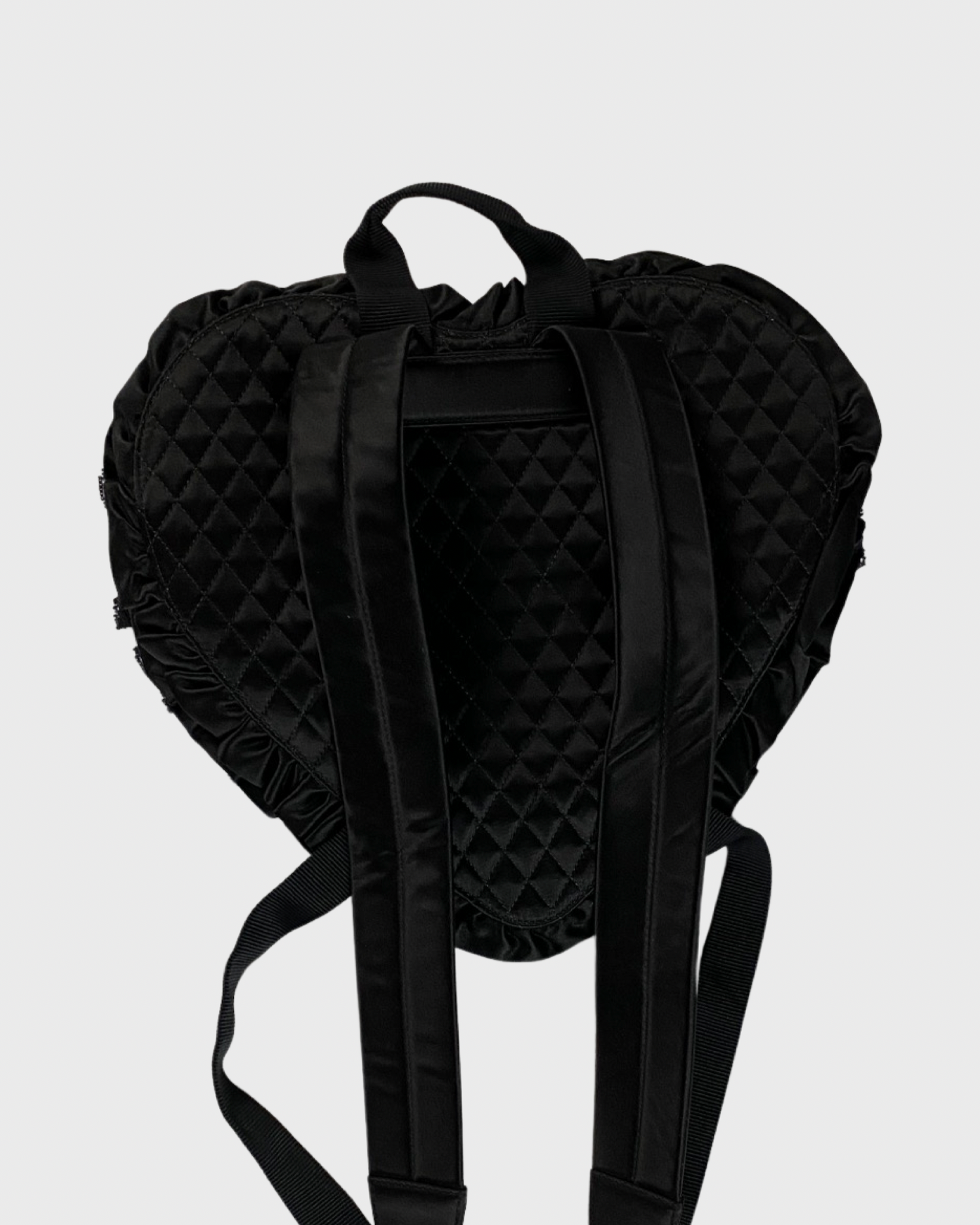 Balenciaga Valentines Day Exclusive RUFFLE heart backpack SZ OS