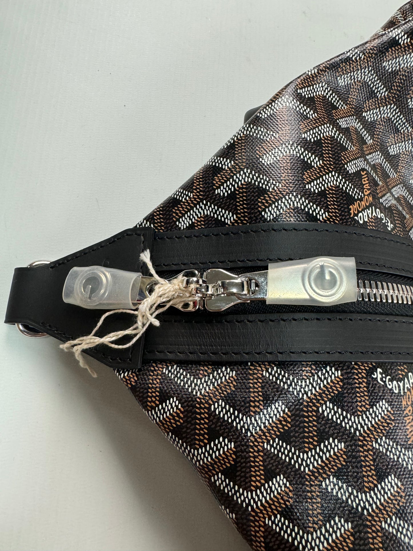 Goyard Boeing 55 Travel Duffle Bag in black SZ:OS