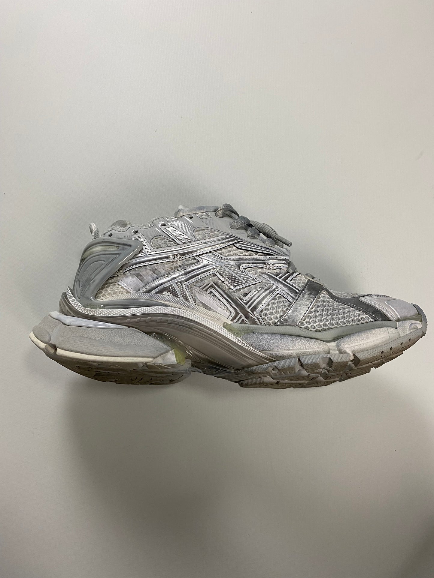 Balenciaga runners in silver SZ:41