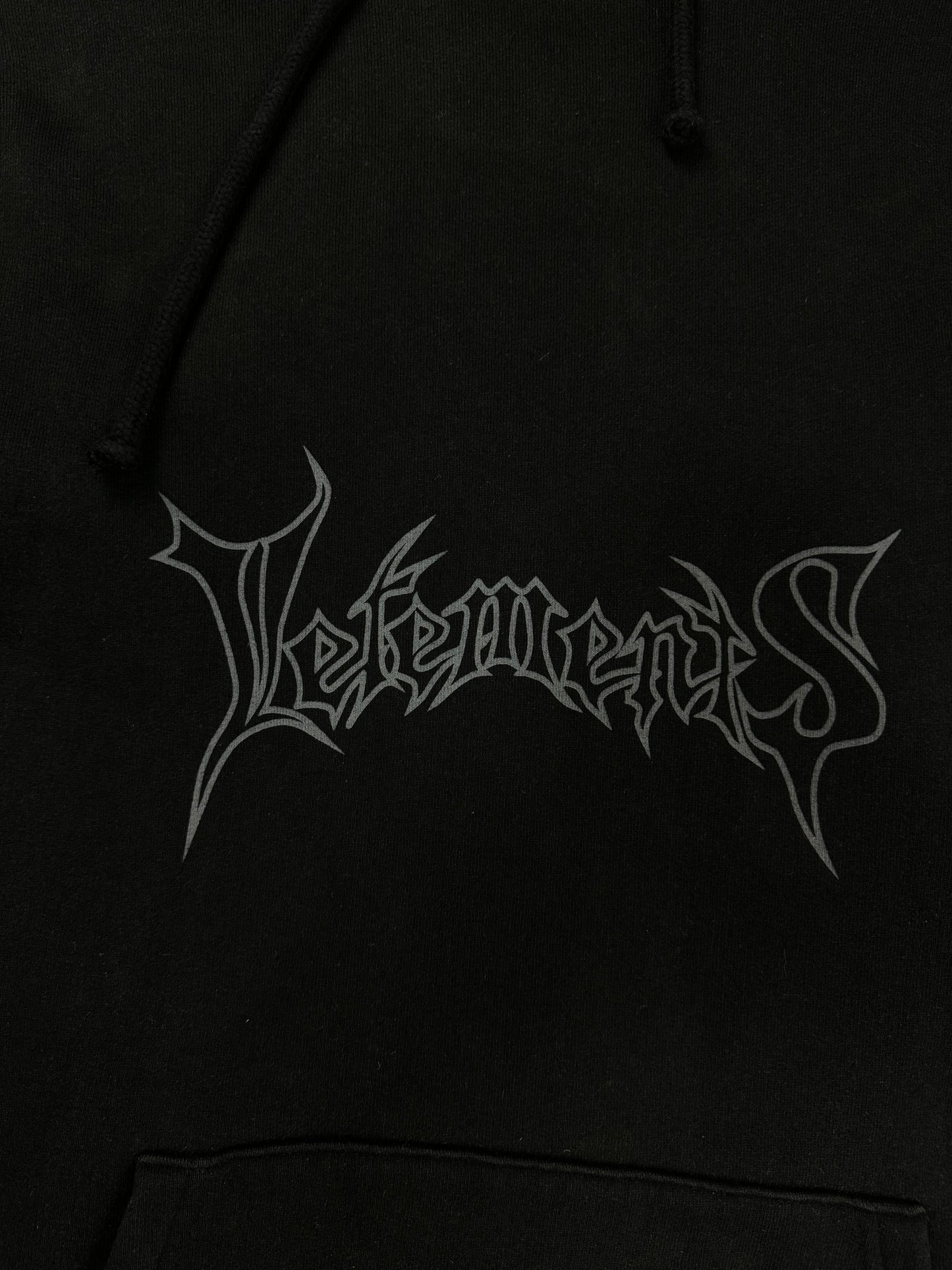 Vetements AW15 OG METAL HOODIE SZ:L