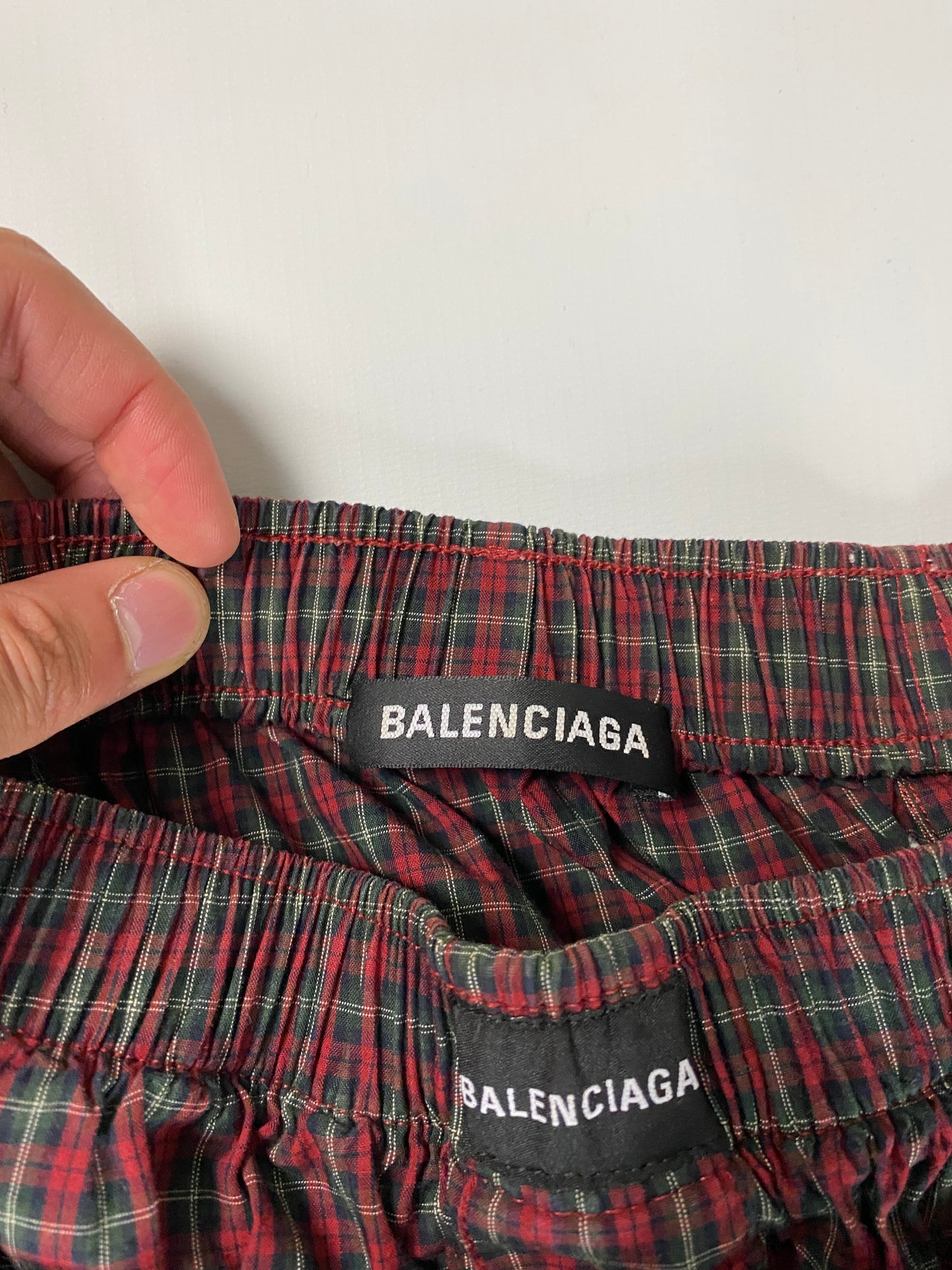 Balenciaga AW21 afterworld saggy layered trompe l’oeil boxershorts sweatpants SZ:XXS|S