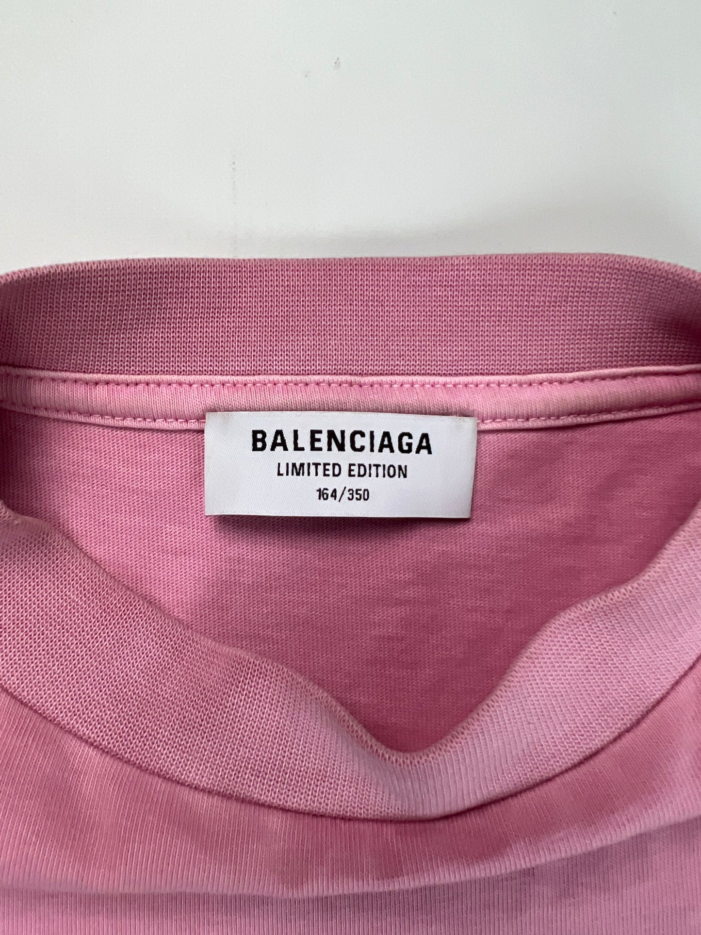 Balenciaga Pink Martini longsleeve in pink SZ:2