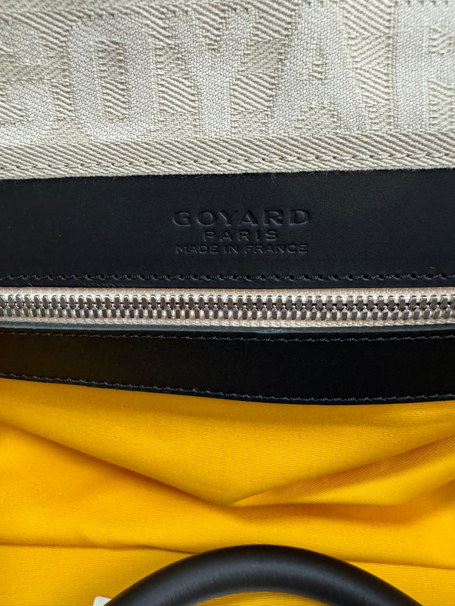 Goyard Boeing 55 Travel Duffle Bag in black SZ:OS