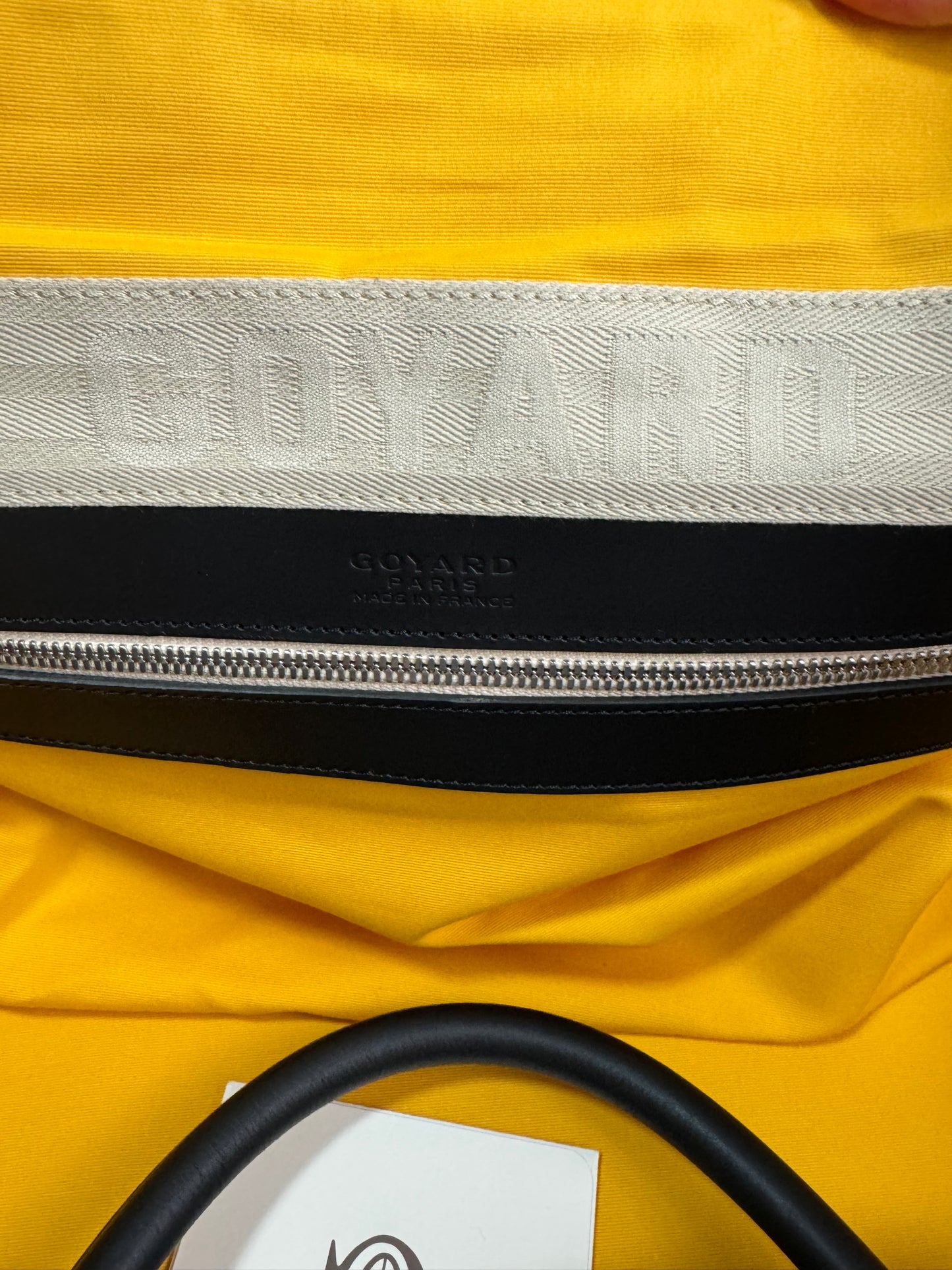 Goyard Boeing 55 Travel Duffle Bag in black SZ:OS