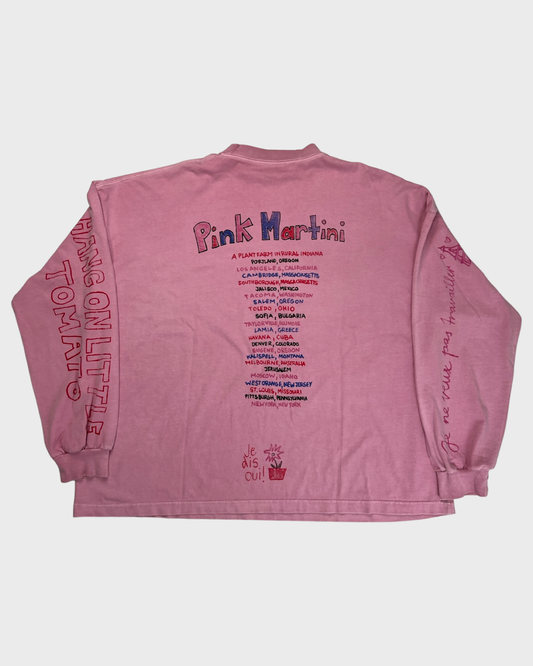 Balenciaga Pink Martini longsleeve in pink SZ:2