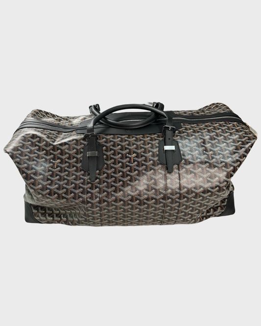 Goyard Boeing 55 Travel Duffle Bag in black SZ:OS