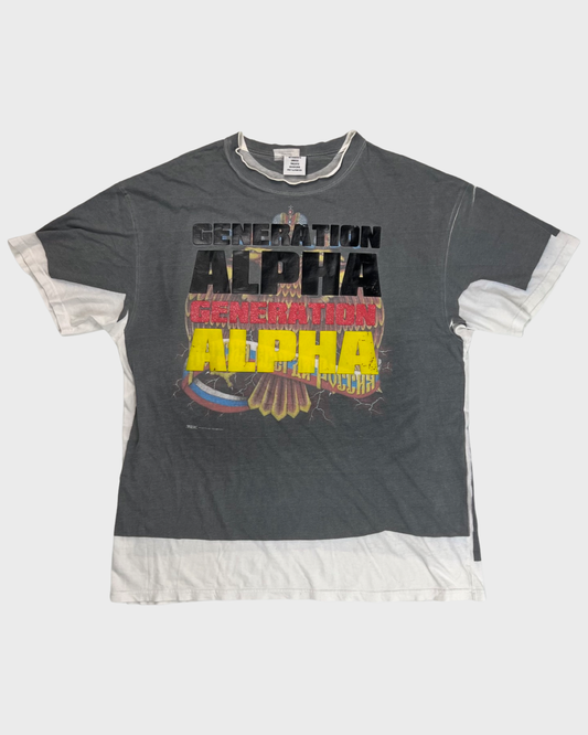 Vetements AW18 ALPHA GENERATION ALPHA Tee  T-shirt  SZ:XS|S|M