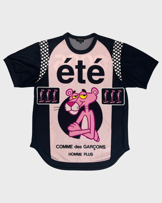 CDG SS05 Pink panther cycling tee shirt SZ:M