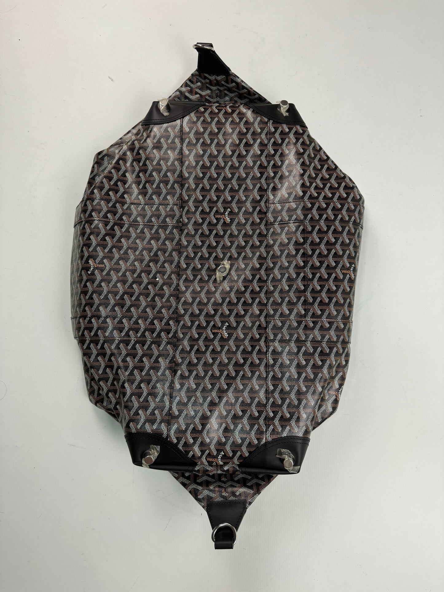 Goyard Boeing 55 Travel Duffle Bag in black SZ:OS