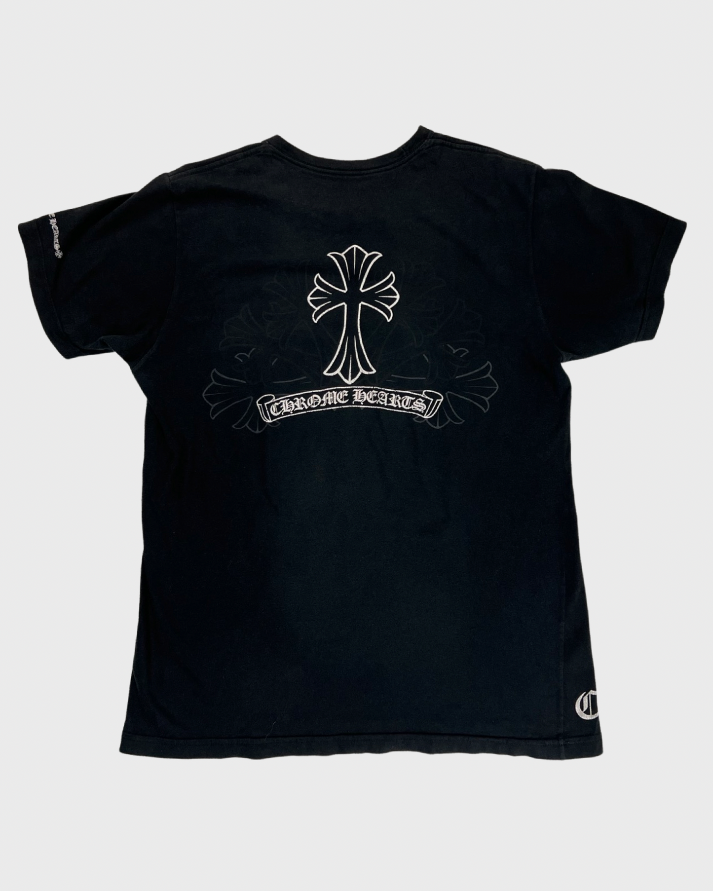 Chrome Hearts Cemetery Cross Tee T-Shirt SZ:M