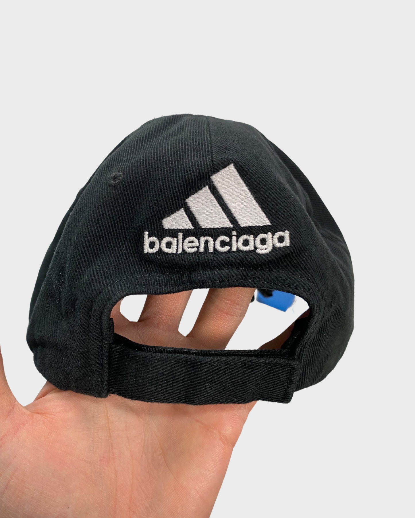 Balenciaga x Adidas SS23 Upcycled 1of1 PAINLESS PIRELLI LOGO CAP SZ:L