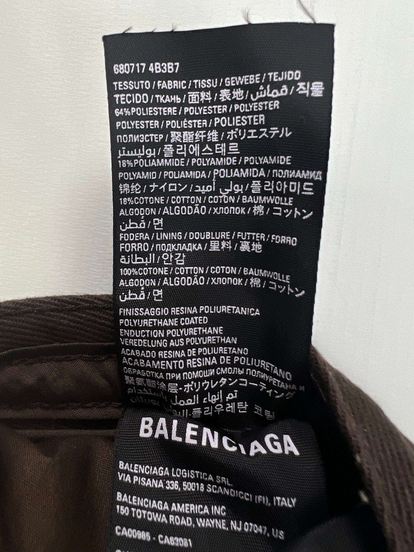 PAINLESS 1of1 TALAHON BERLIN - Balenciaga x Gucci SS23 BB monogram hat cap in beige SZ:L