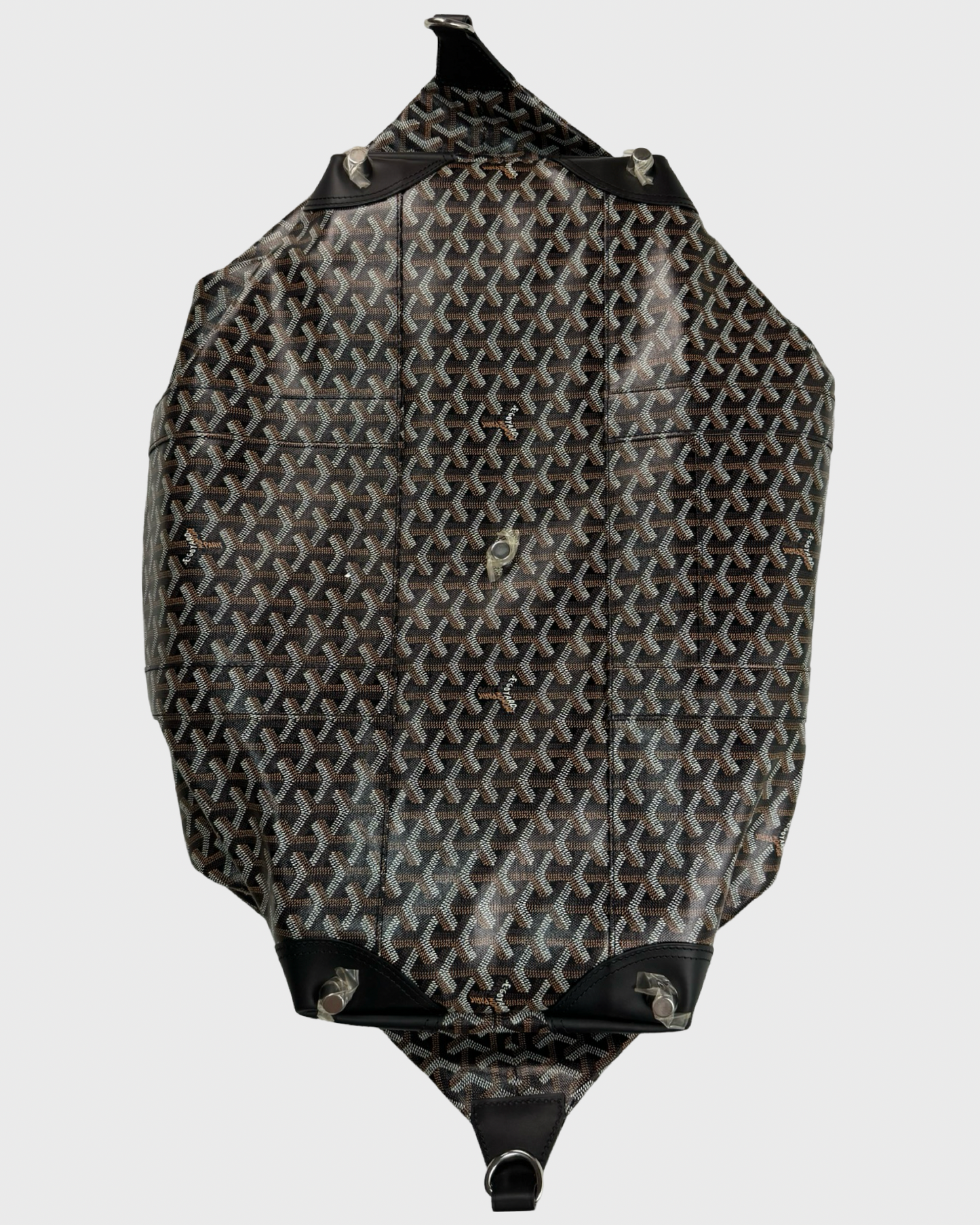 Goyard Boeing 55 Travel Duffle Bag in black SZ:OS