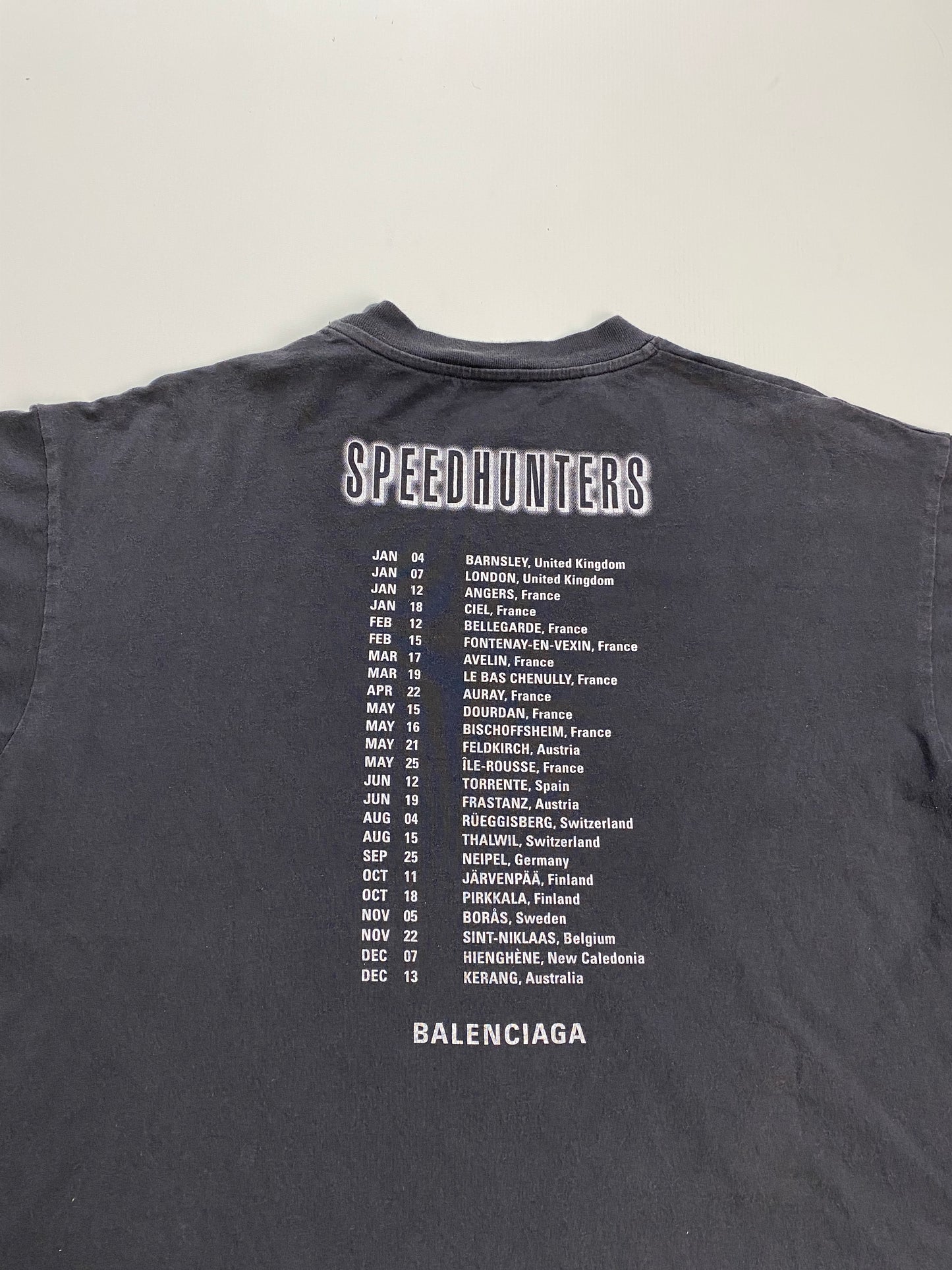 Balenciaga AW18 speedhunters tee T-Shirt